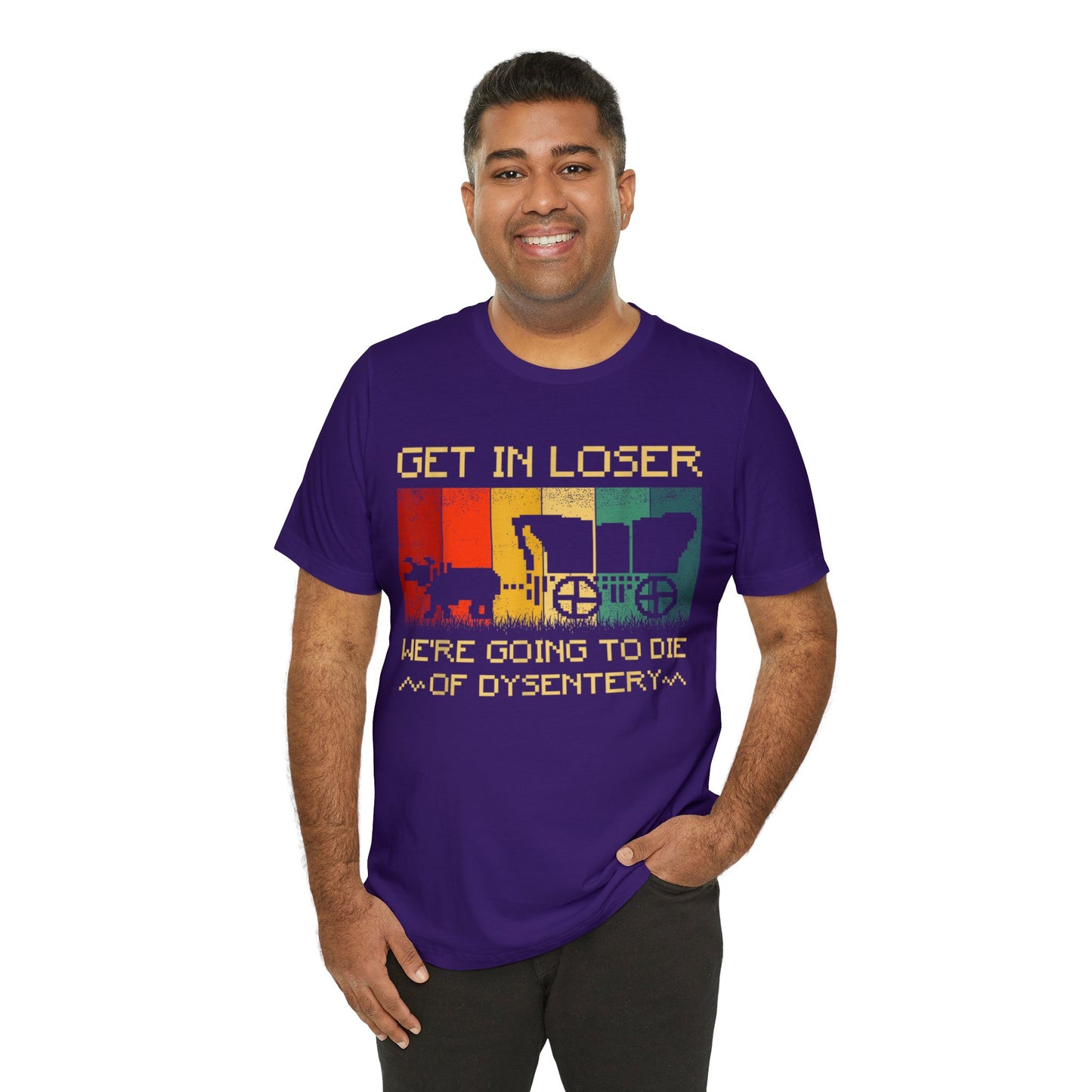 Oregon Trail- Everyone Dies Short Sleeve Tee