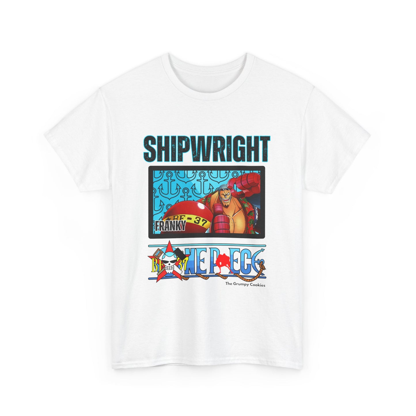 One Piece - Shipwright Franky Unisex Heavy Cotton Tee