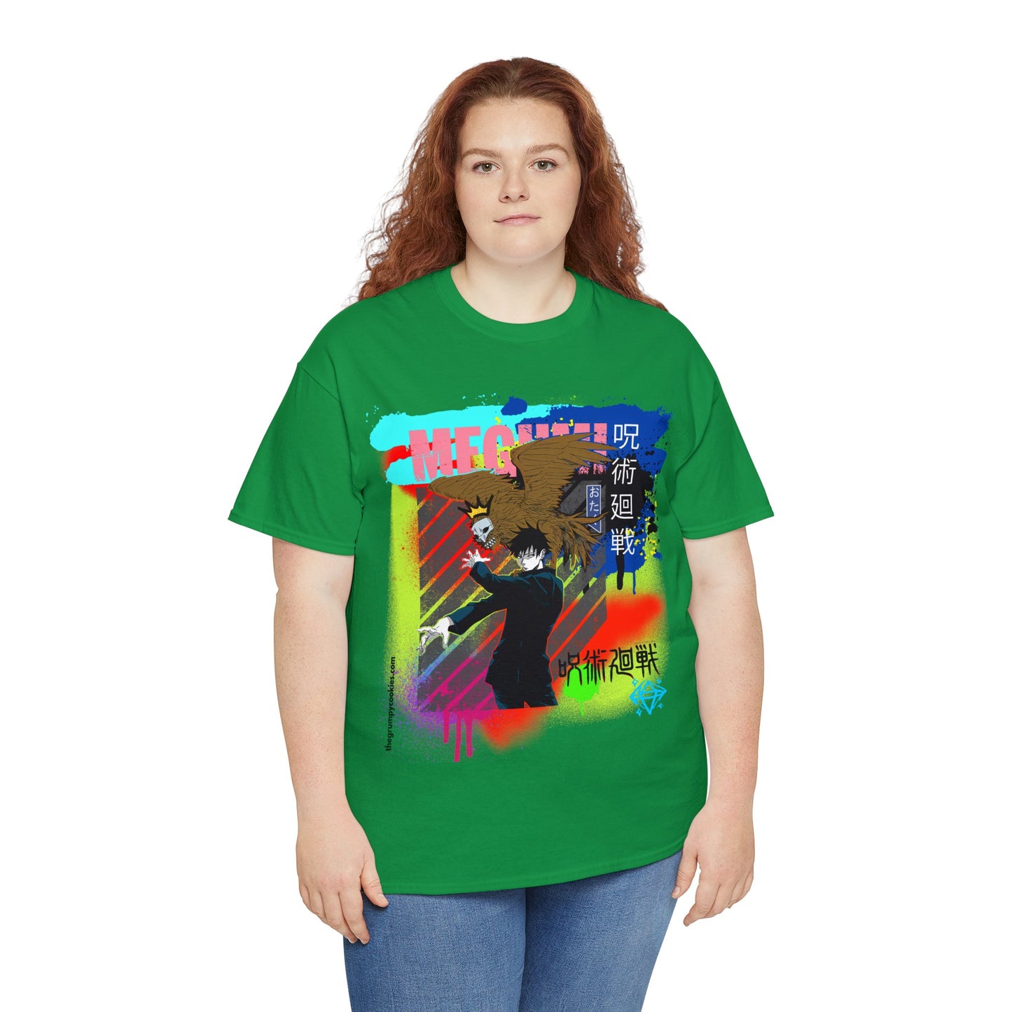 Jujutsu Kaisen - Megumi & Nue Unisex Heavy Cotton Tee