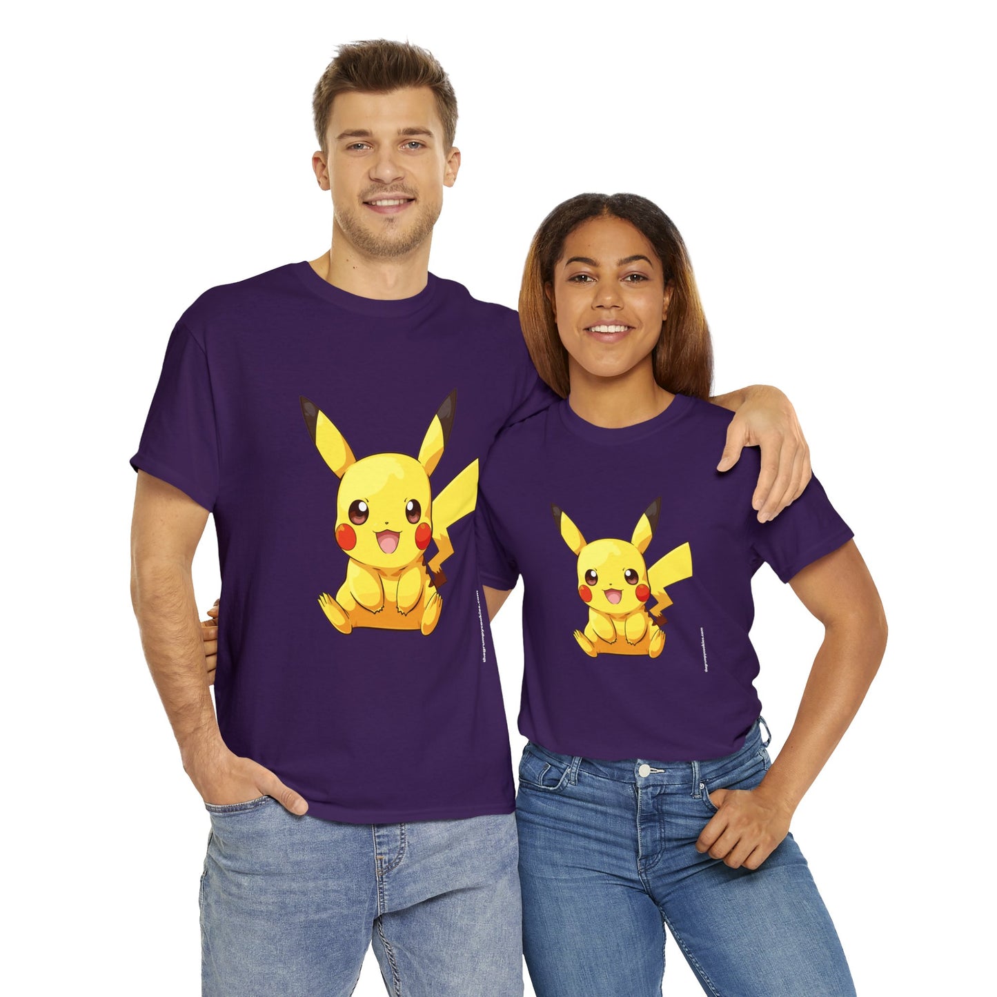 Pokemon - Pika P Unisex Heavy Cotton Tee