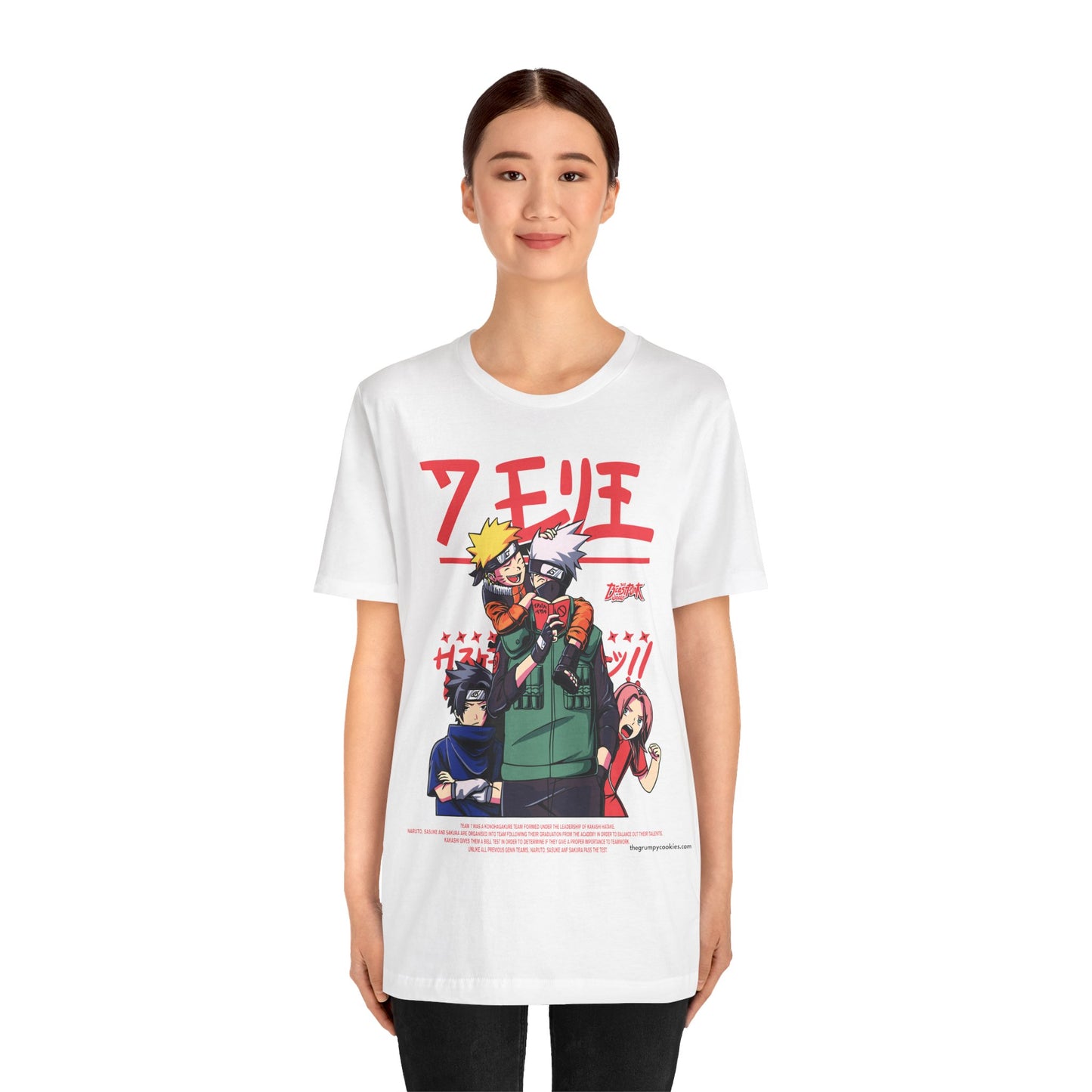 Naruto - Team Kakashi Jersey Short Sleeve Tee