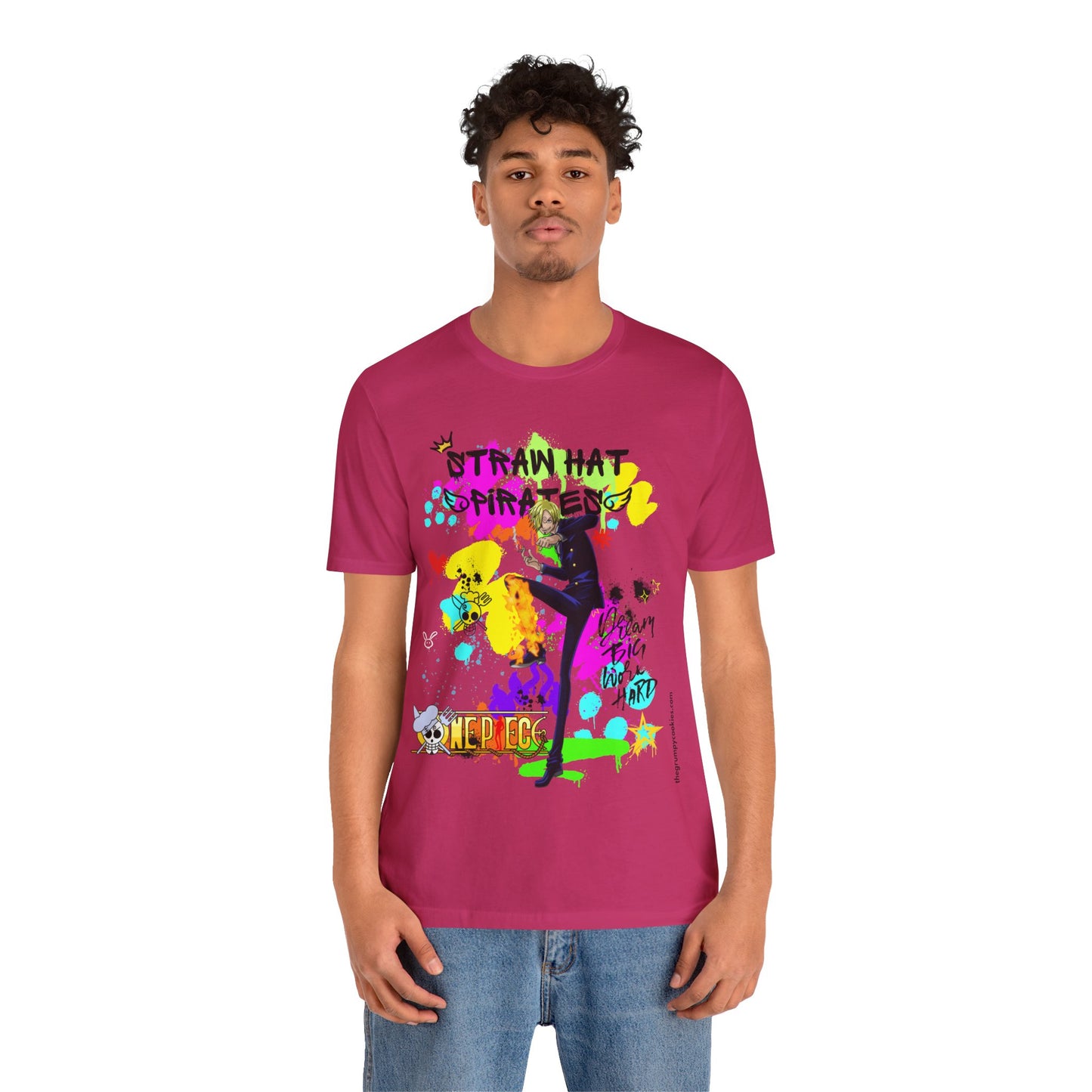 One Piece - Graffiti Sanji Unisex Jersey Short Sleeve Tee