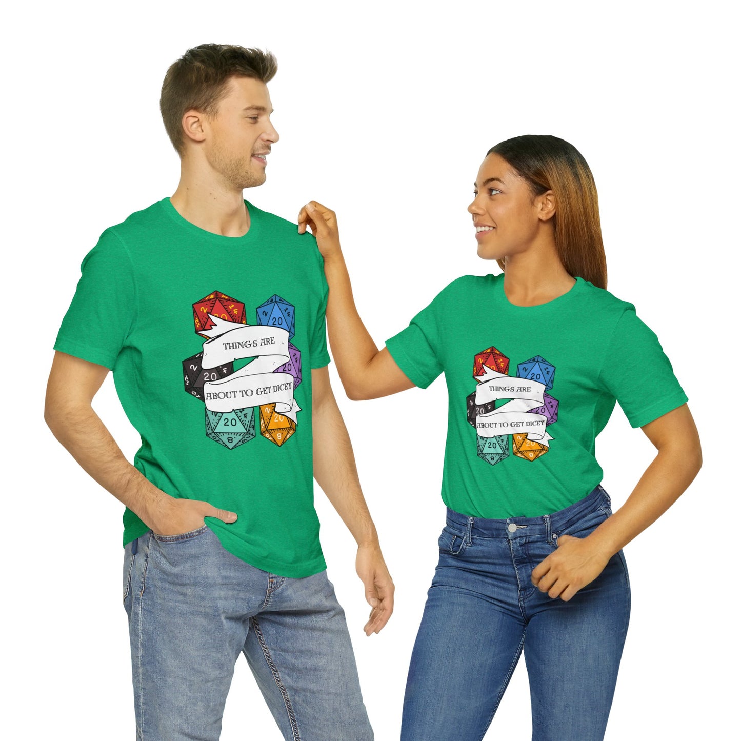 Dungeons & Dragons - Dicey Short Sleeve Tee