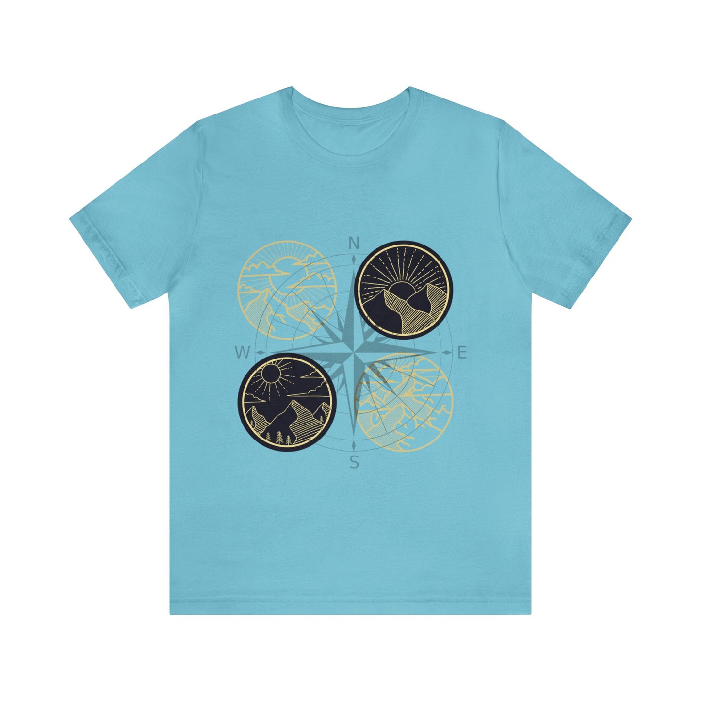 The Grumpy Cookies - Compass Short Sleeve Tee
