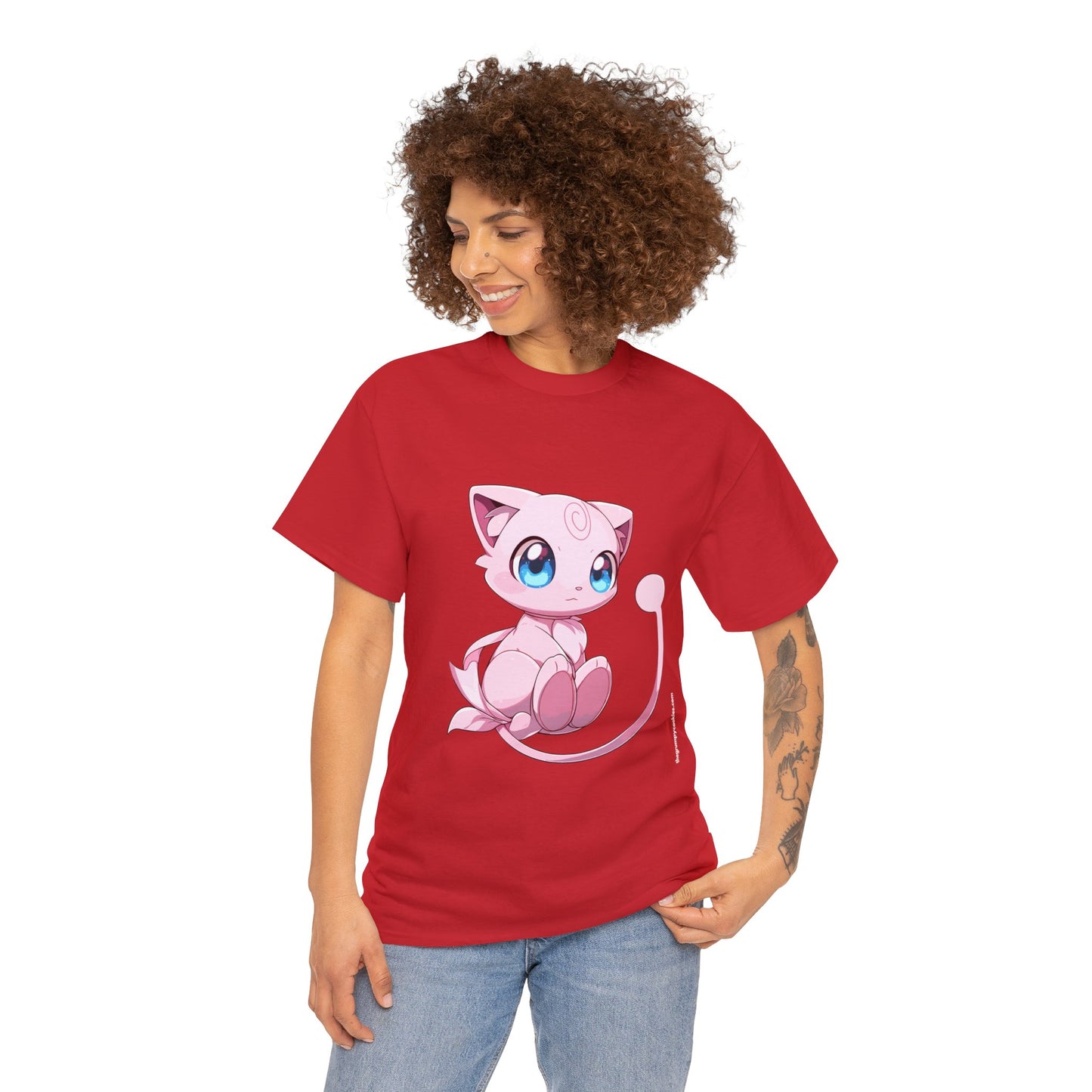 Pokemon - Mew Mew Unisex Heavy Cotton Tee
