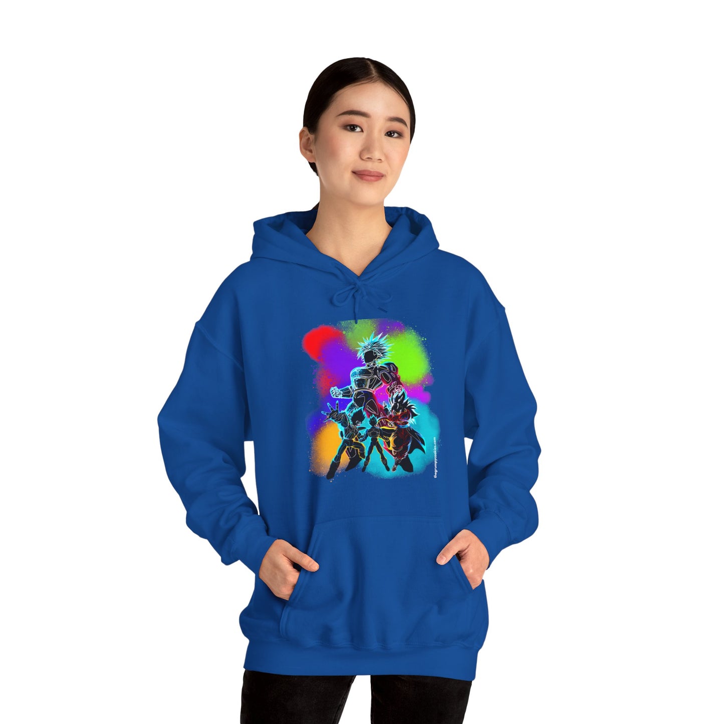 Dragon Ball - Technicolor Unisex Heavy Blend™ Hooded Sweatshirt