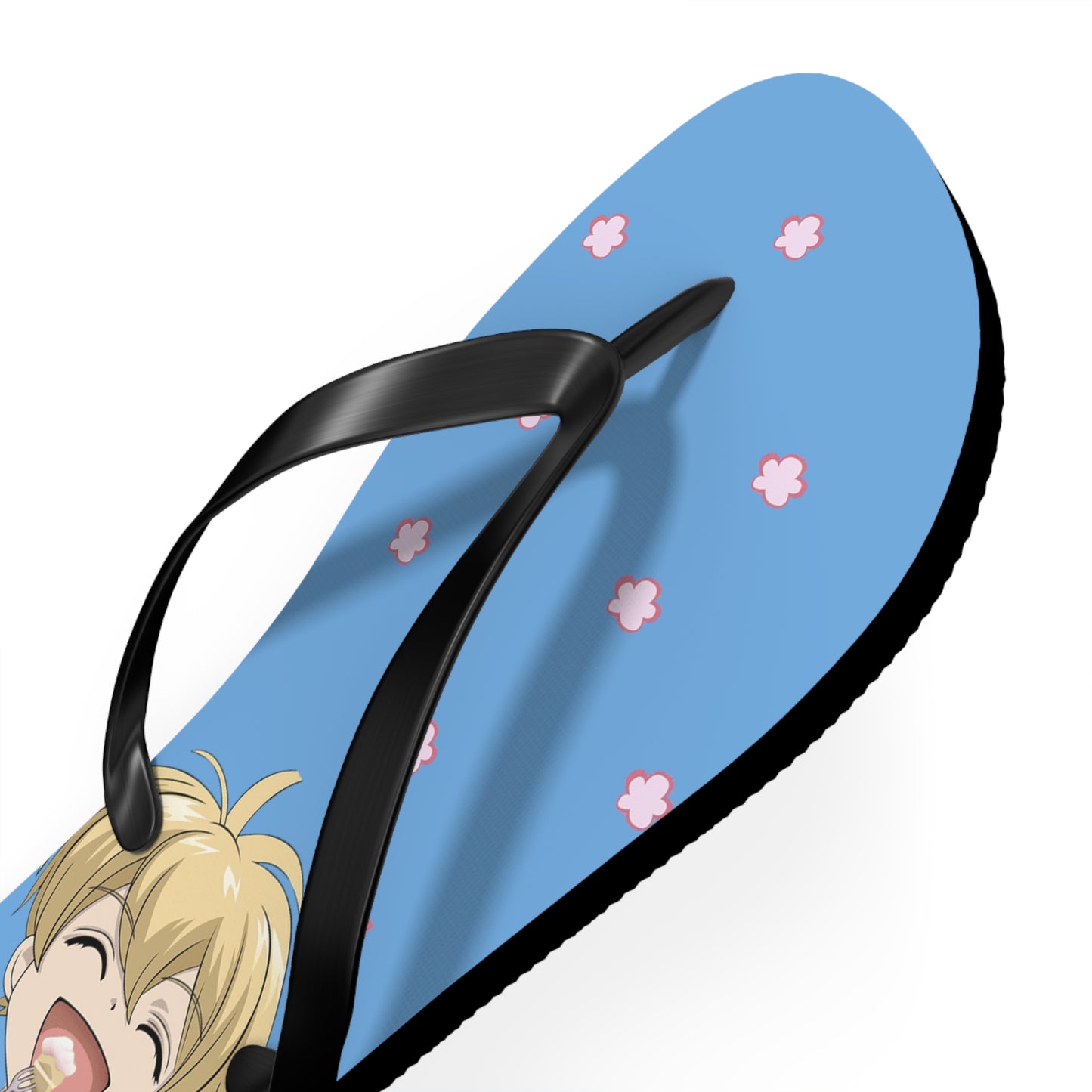 Ouran High School Host Club - Honey-Kun loves Usa-Chan and Cakey Unisex Flip Flops