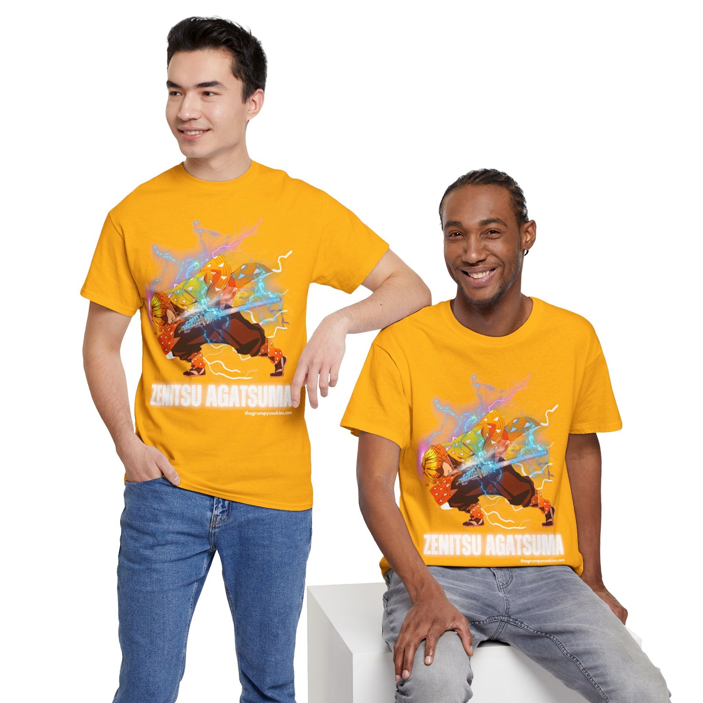 Demon Slayer - Dangerous When Asleep Unisex Heavy Cotton Tee