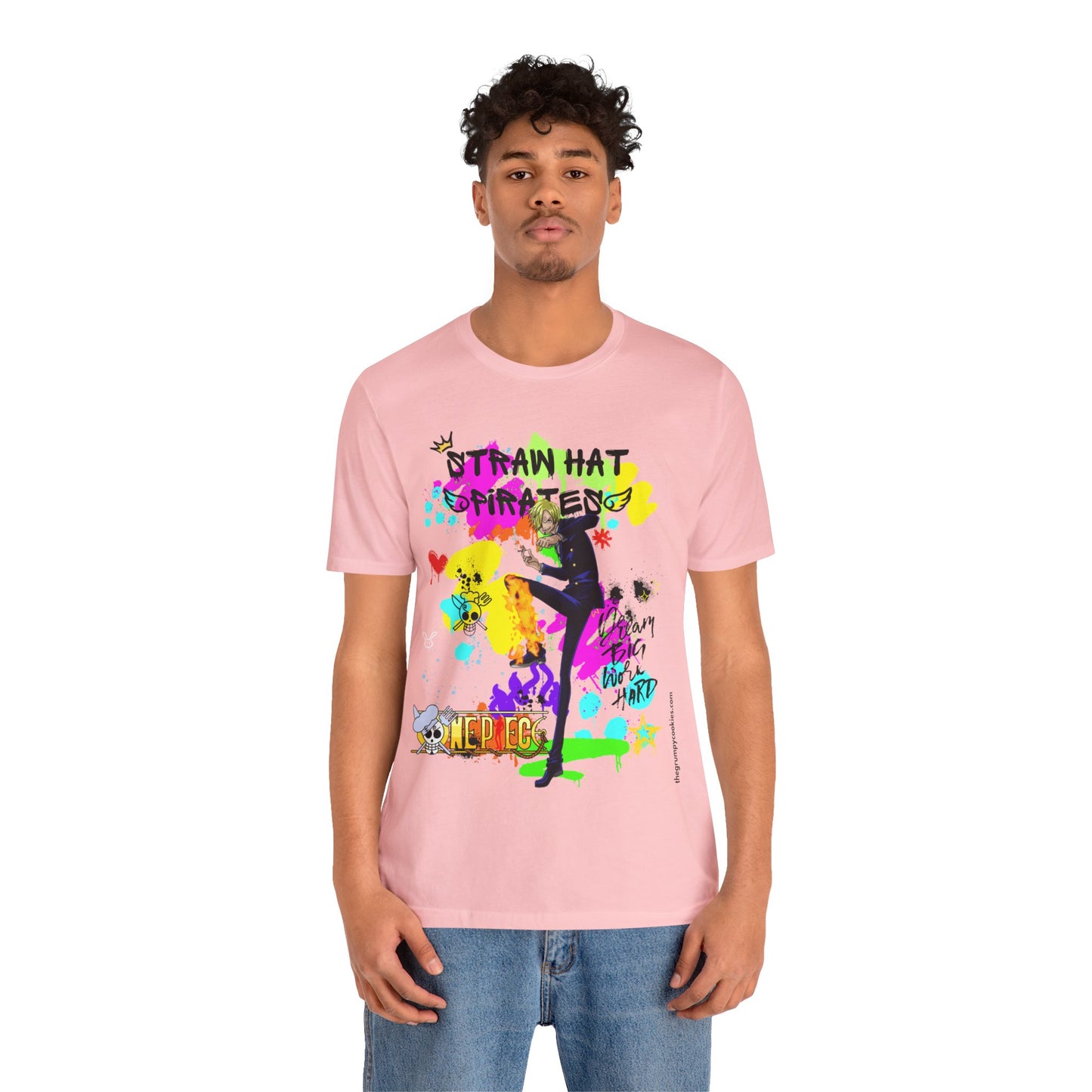 One Piece - Graffiti Sanji Unisex Jersey Short Sleeve Tee