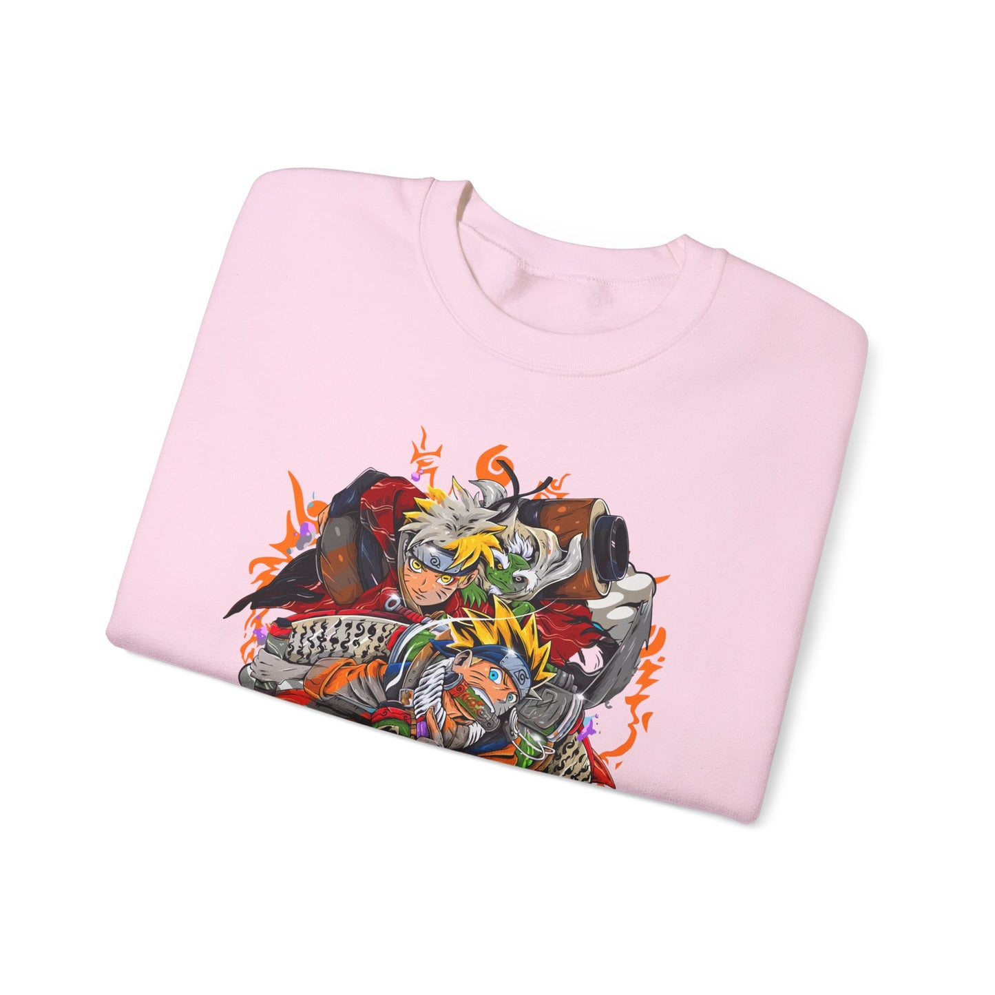 Naruto - The many faces of Naruto Unisex Heavy Blend™ Crewneck Sweatshirt