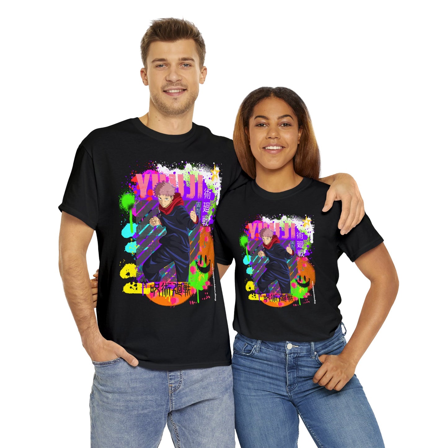 Jujutsu Kaisen - Yuji Says Bring It Unisex Heavy Cotton Tee