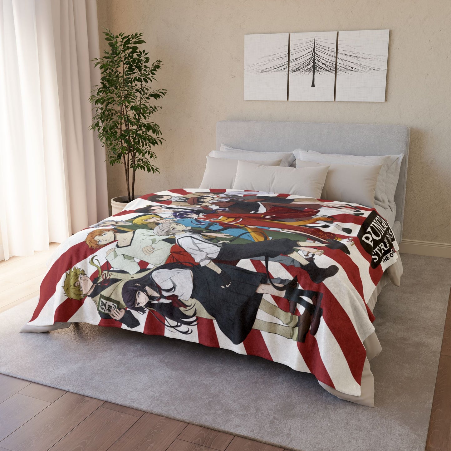 Bungo Stray Dogs - Armed Detective Agency Polyester Blanket