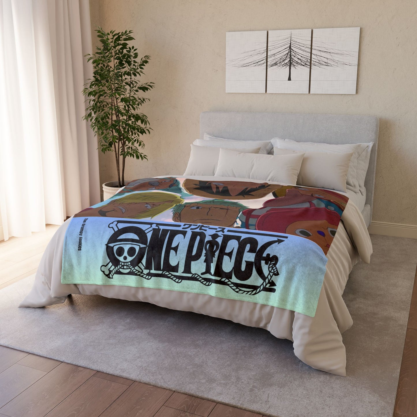One Piece Highly Suspicious Polyester Blanket