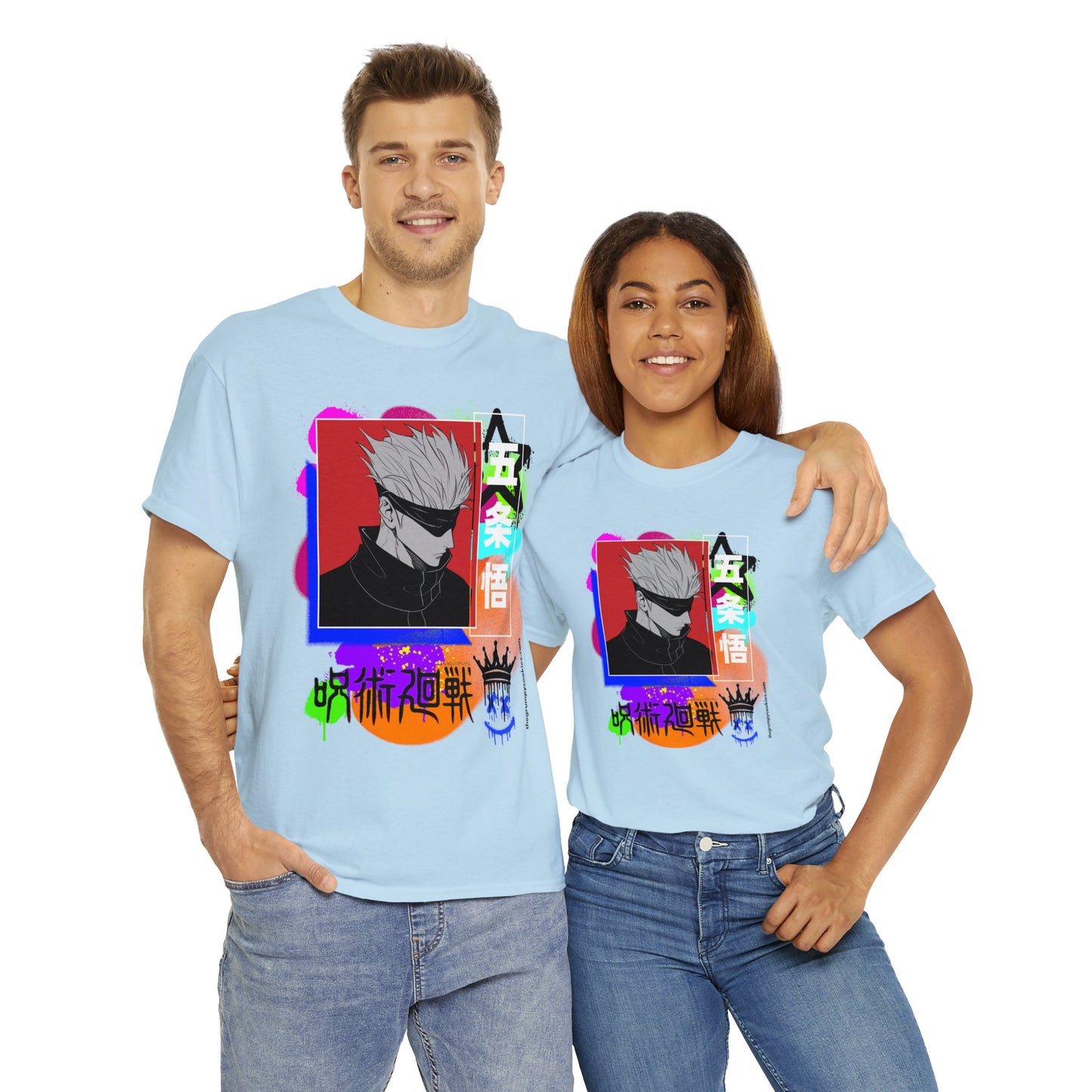 Jujutsu Kaisen - Emo Gojo Unisex Heavy Cotton Tee