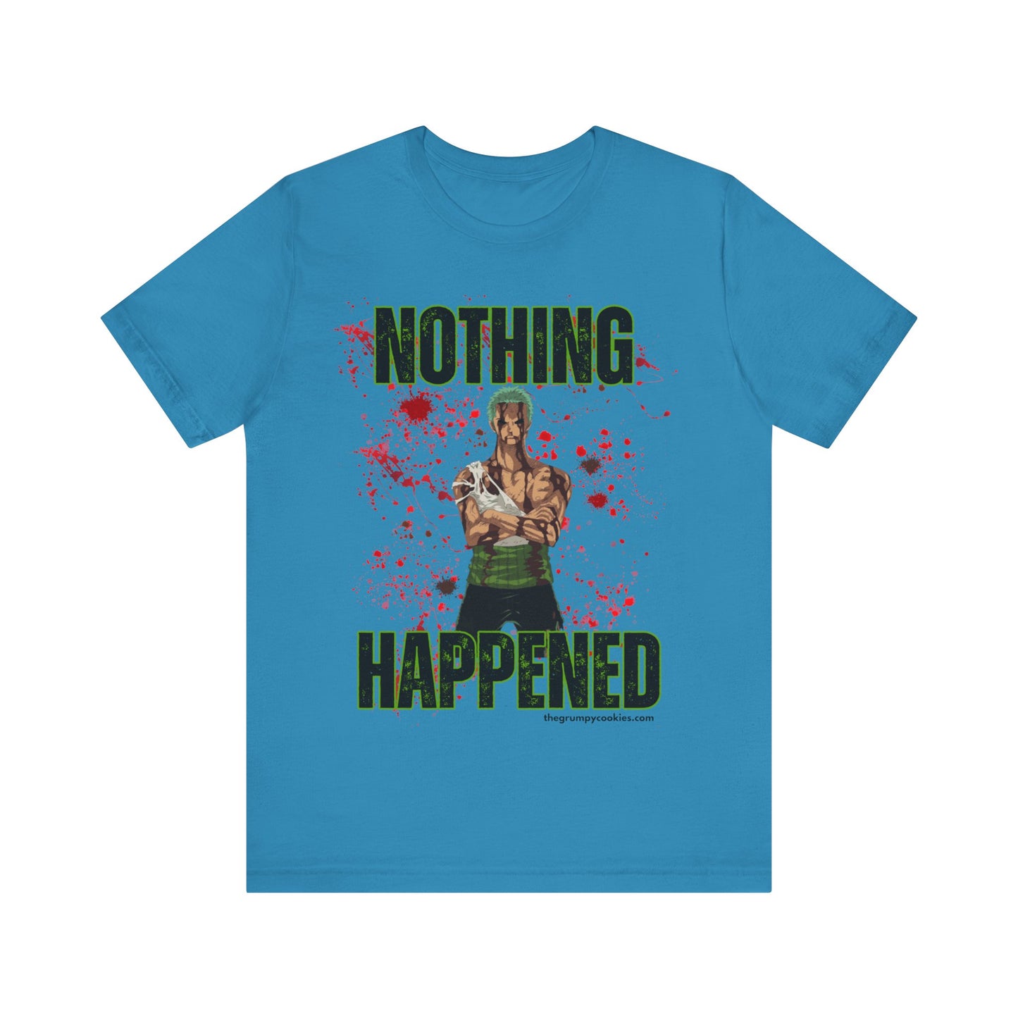 One Piece - Nothing Happened Unisex Jersey Short Sleeve Tee