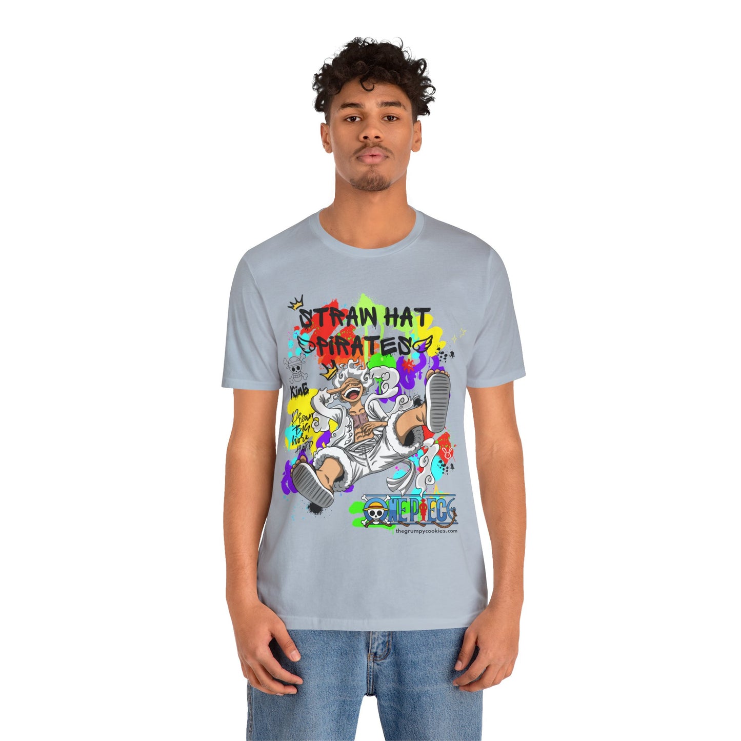 One Piece - Graffiti Luffy Unisex Jersey Short Sleeve Tee