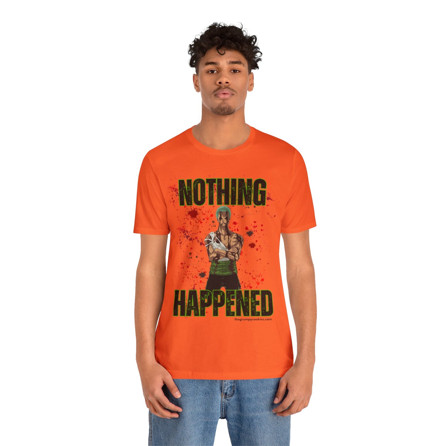 One Piece - Nothing Happened Unisex Jersey Short Sleeve Tee