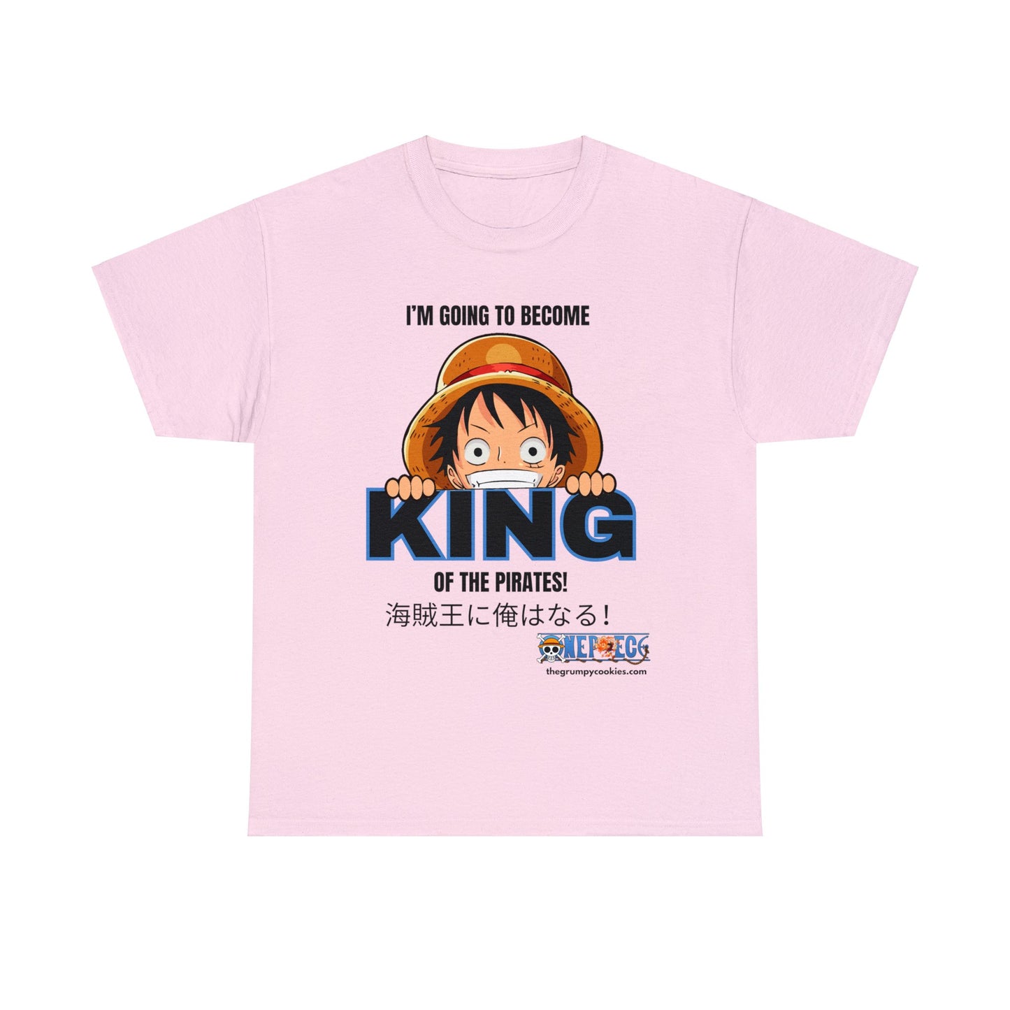 One Piece - King of the Pirates Unisex Heavy Cotton Tee