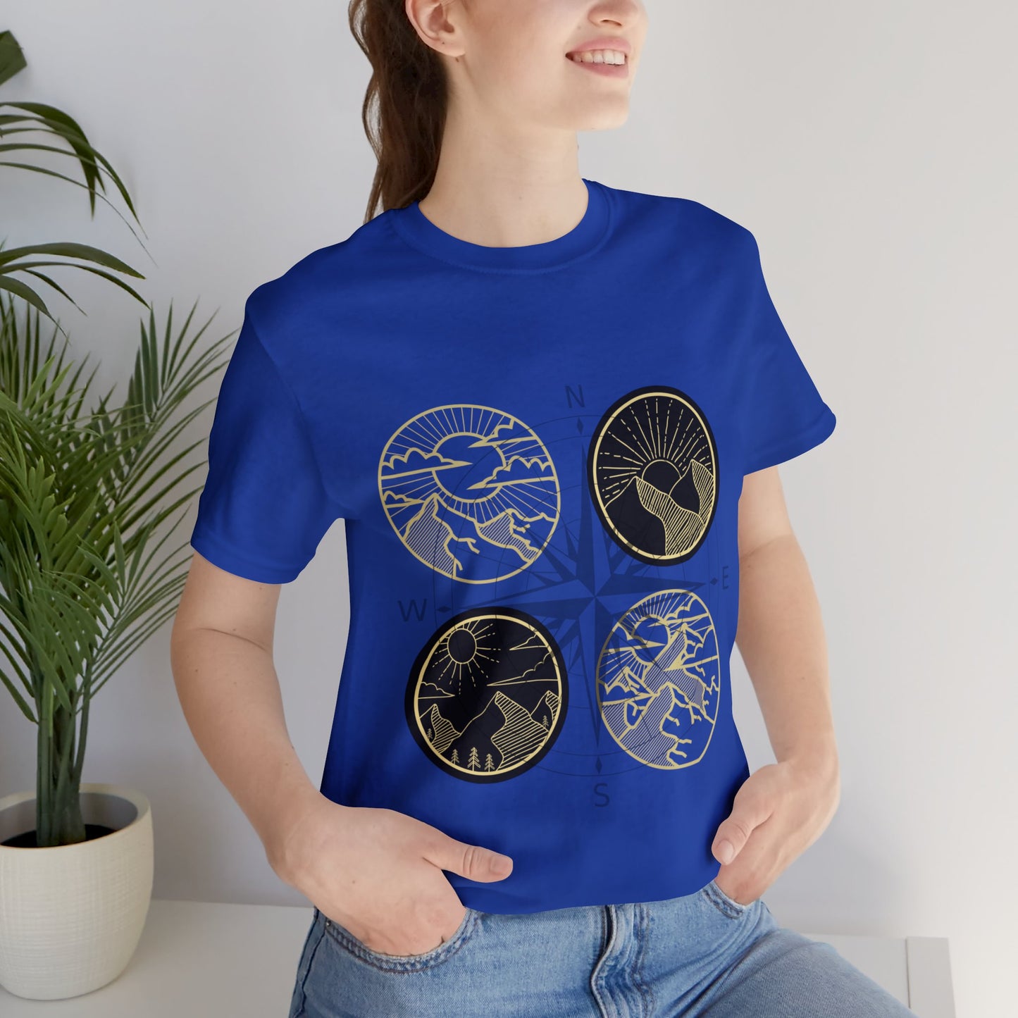 The Grumpy Cookies - Compass Short Sleeve Tee