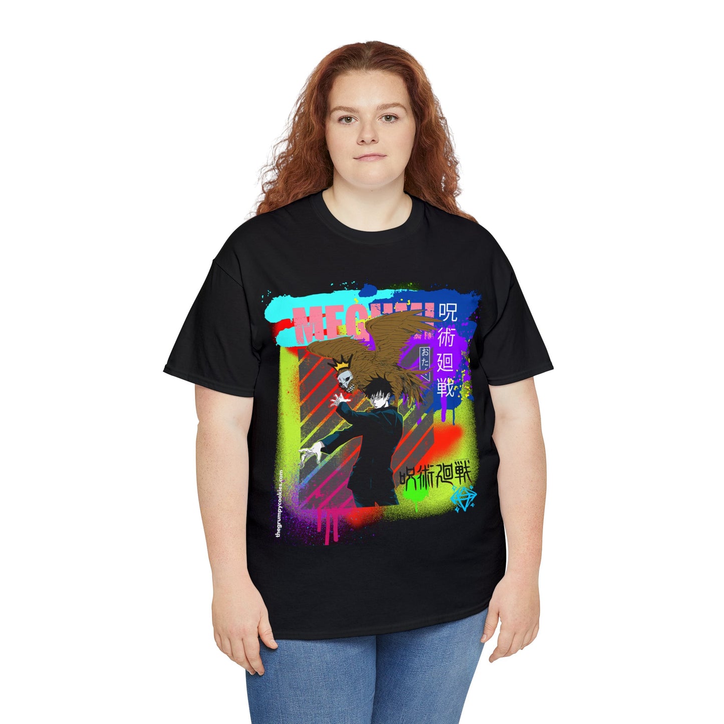 Jujutsu Kaisen - Megumi & Nue Unisex Heavy Cotton Tee