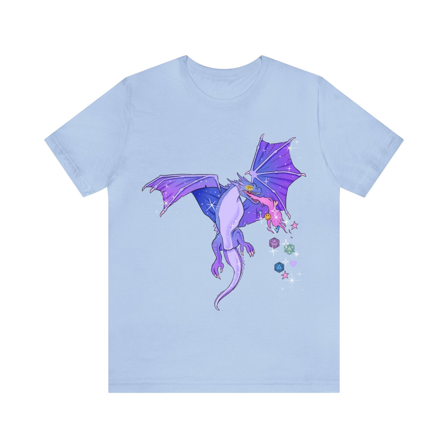 Dungeons & Dragons - Purple Dragon Short Sleeve Tee