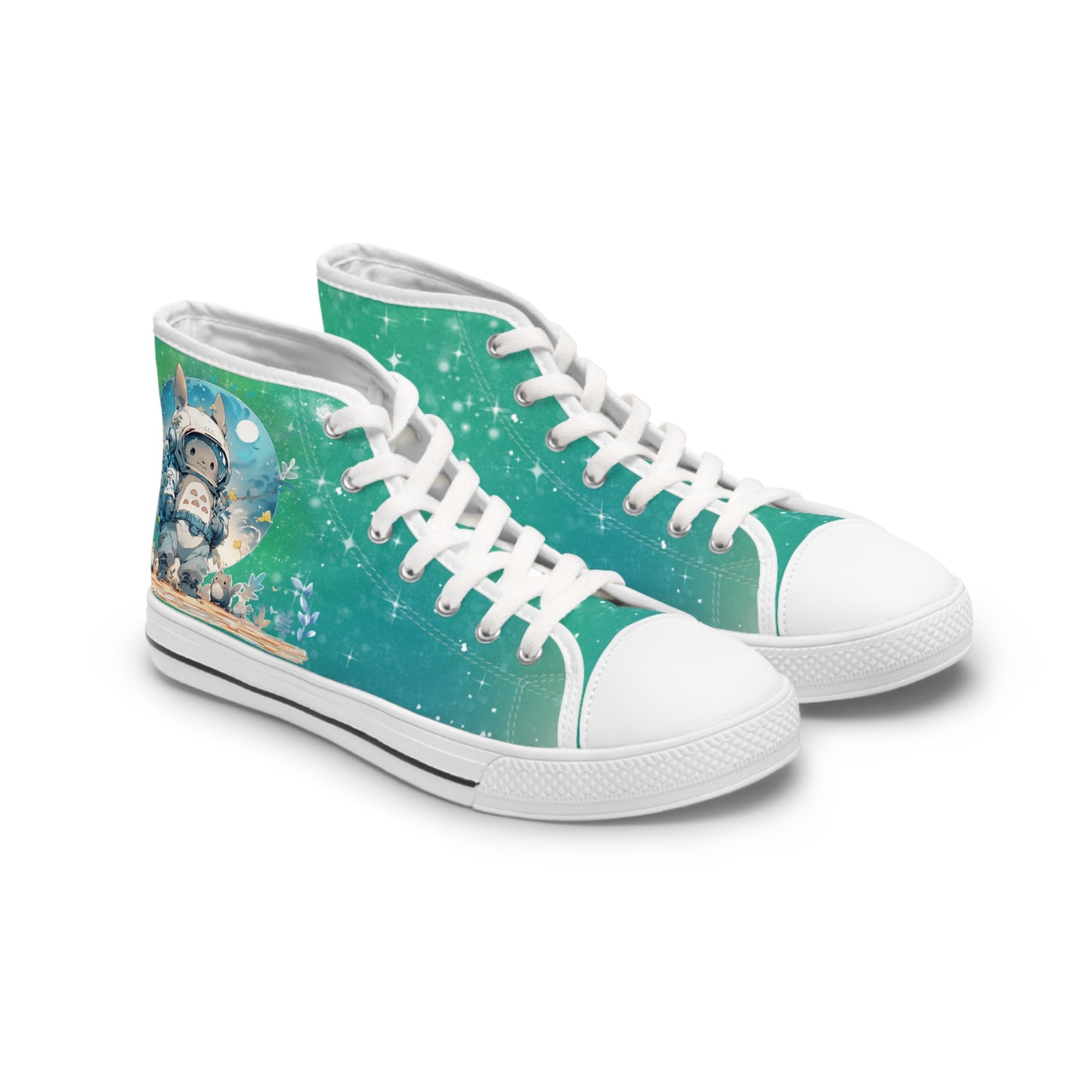 Studio Ghibli - My Neighbor Totoro - Totoro In Space Women's High Top Sneakers