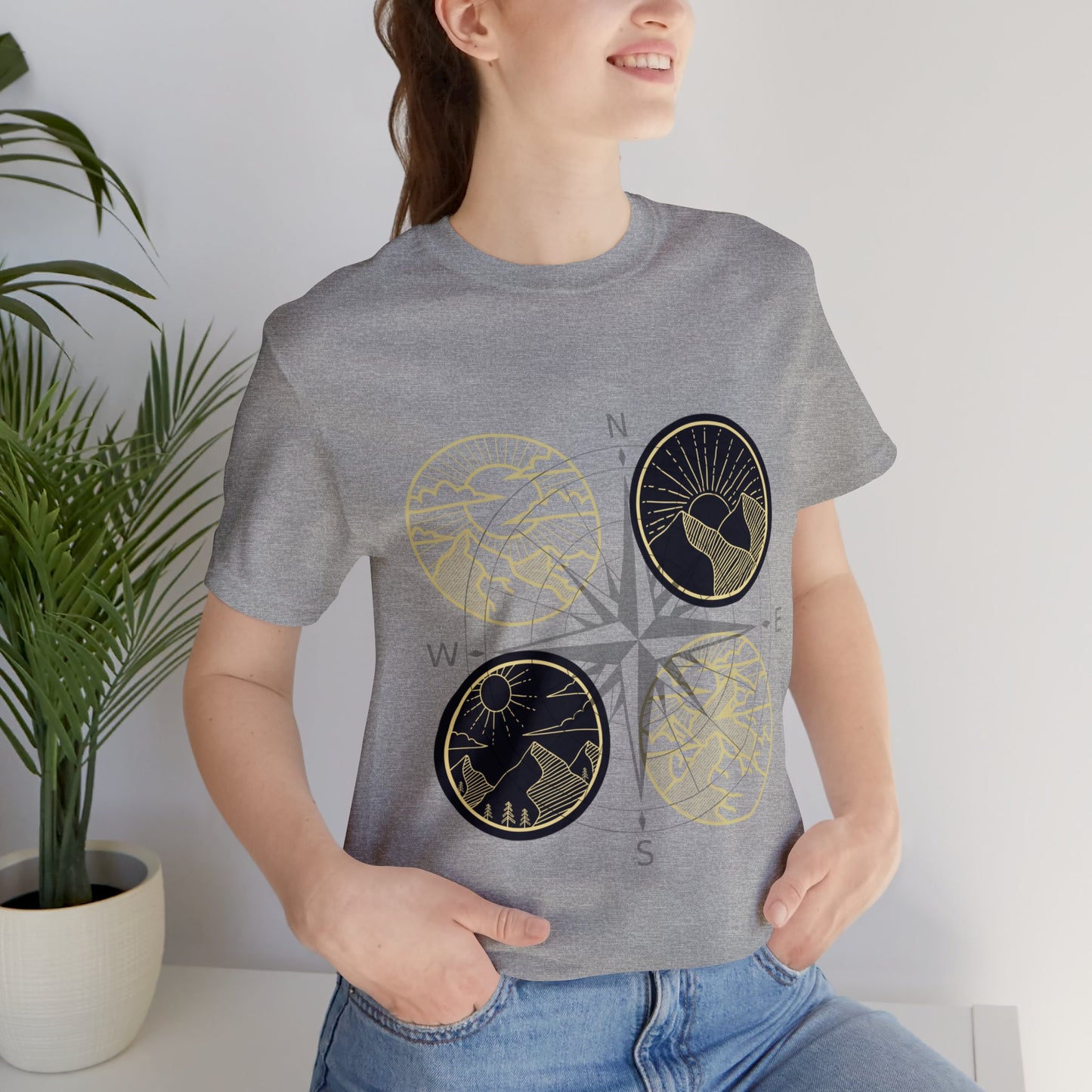 The Grumpy Cookies - Compass Short Sleeve Tee