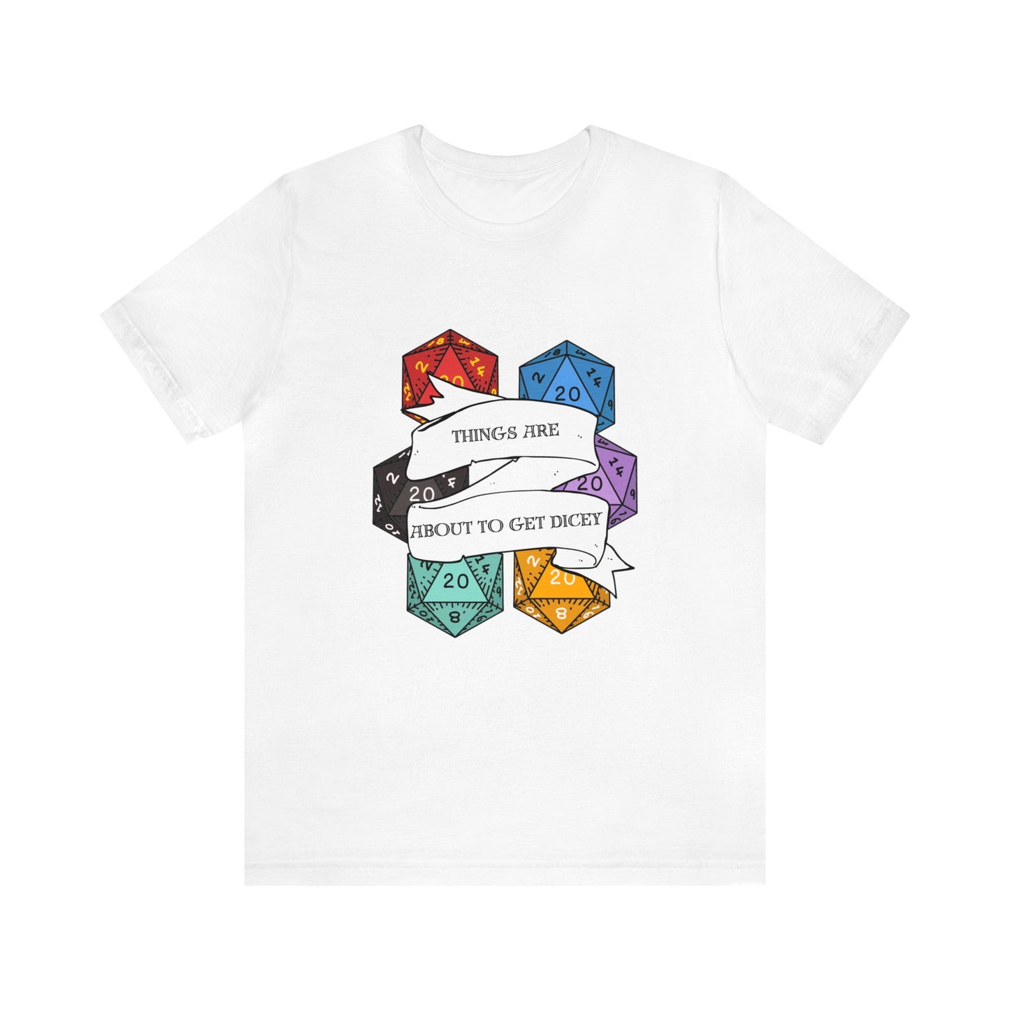Dungeons & Dragons - Dicey Short Sleeve Tee