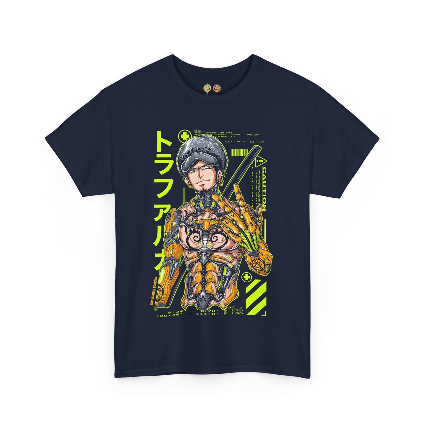 One Piece - Mecha Law Unisex Heavy Cotton Tee