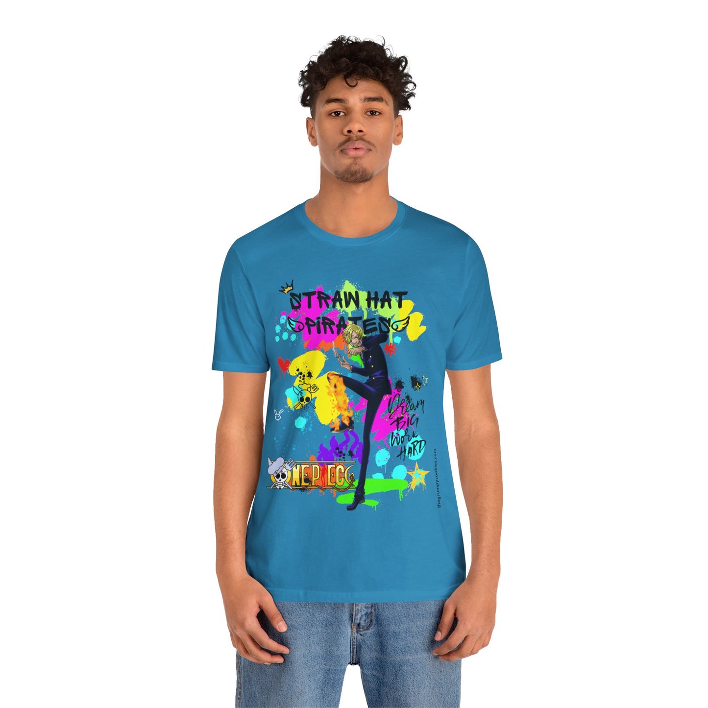 One Piece - Graffiti Sanji Unisex Jersey Short Sleeve Tee