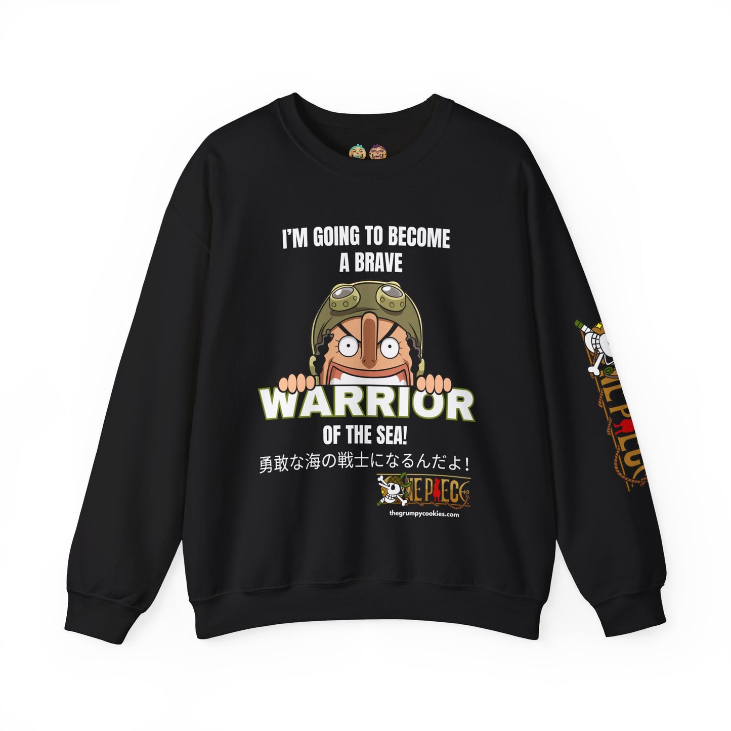 One Piece - Brave Warrior of the Sea Unisex Heavy Blend™ Crewneck Sweatshirt