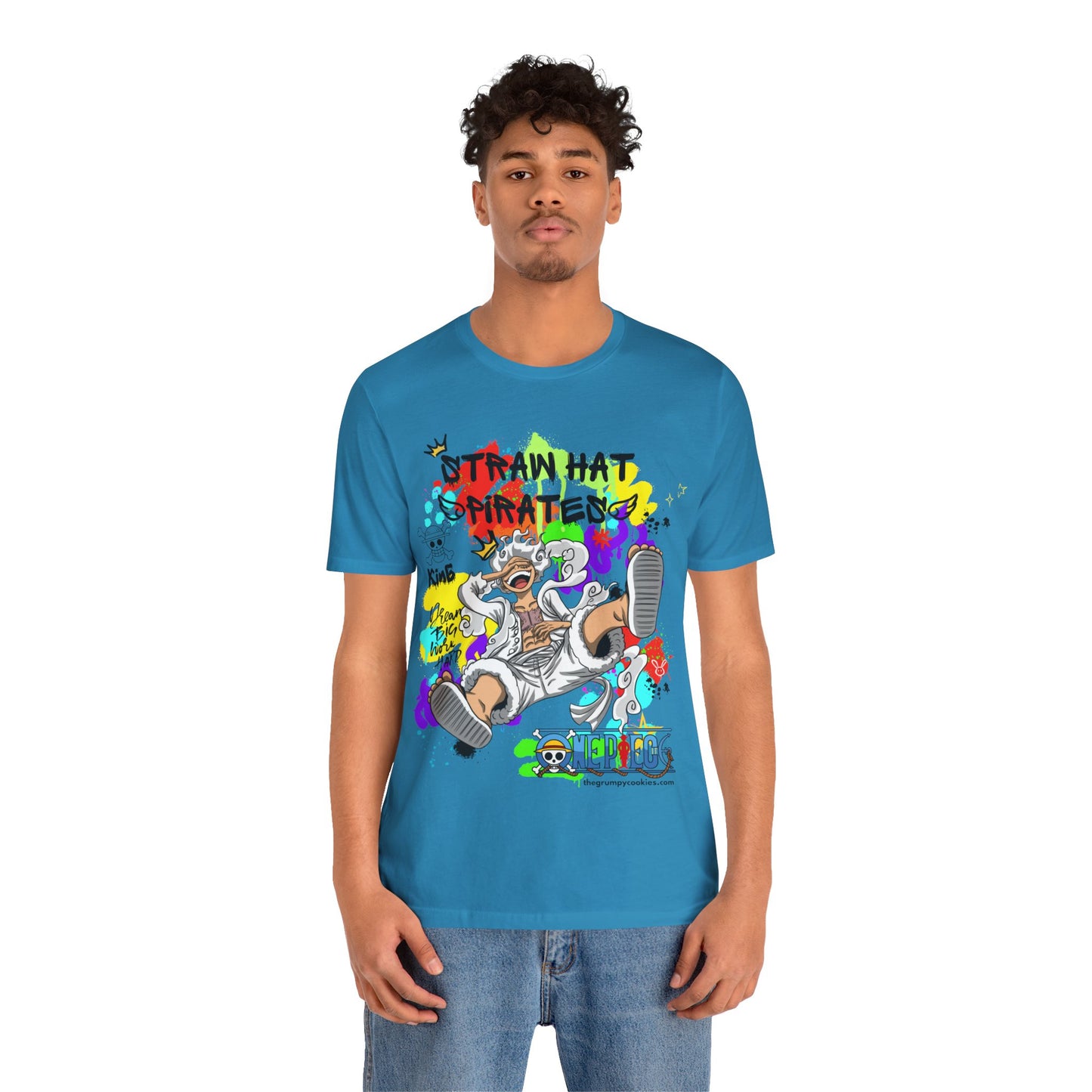 One Piece - Graffiti Luffy Unisex Jersey Short Sleeve Tee