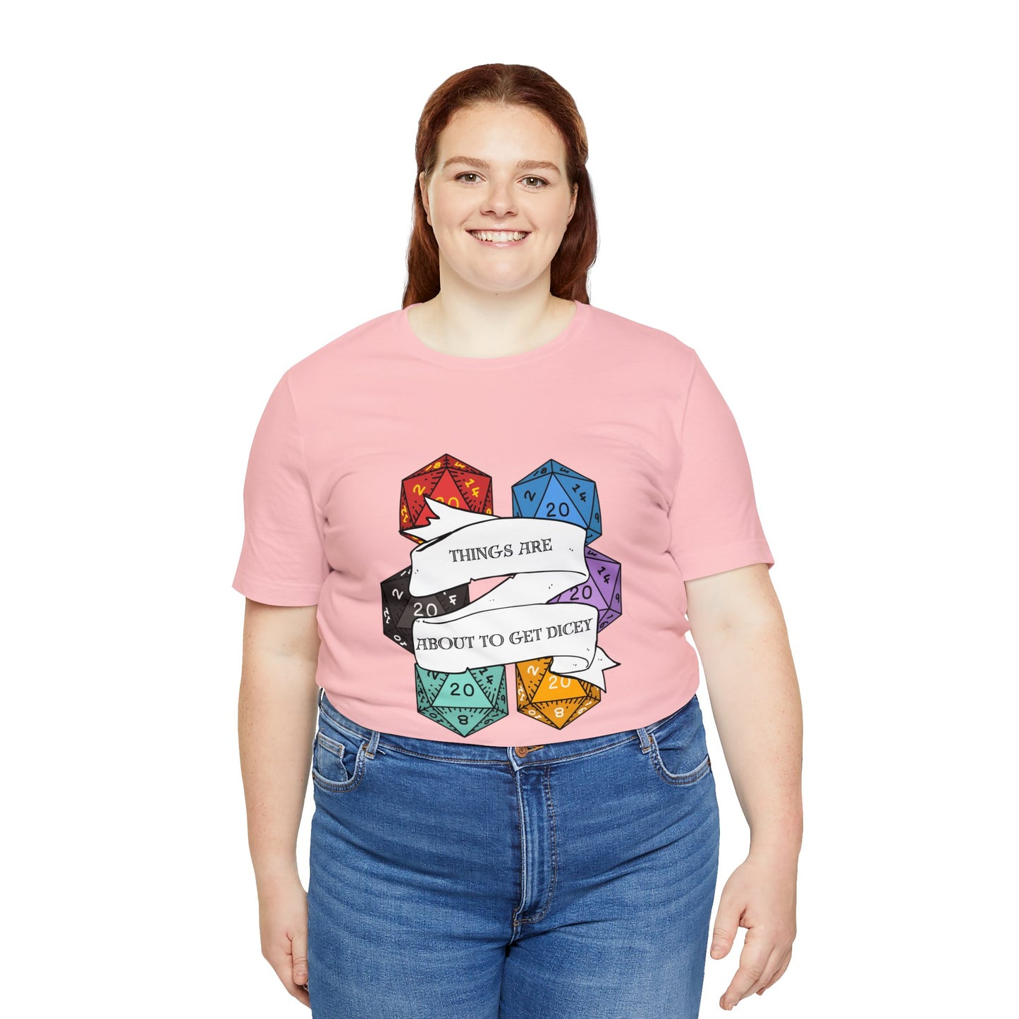 Dungeons & Dragons - Dicey Short Sleeve Tee