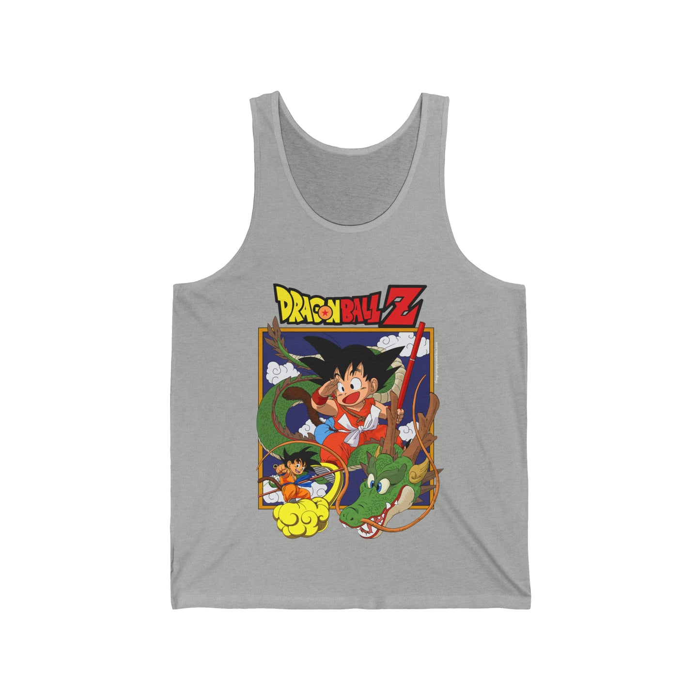 Dragon Ball - Old School DBZ Men's Jersey Tank