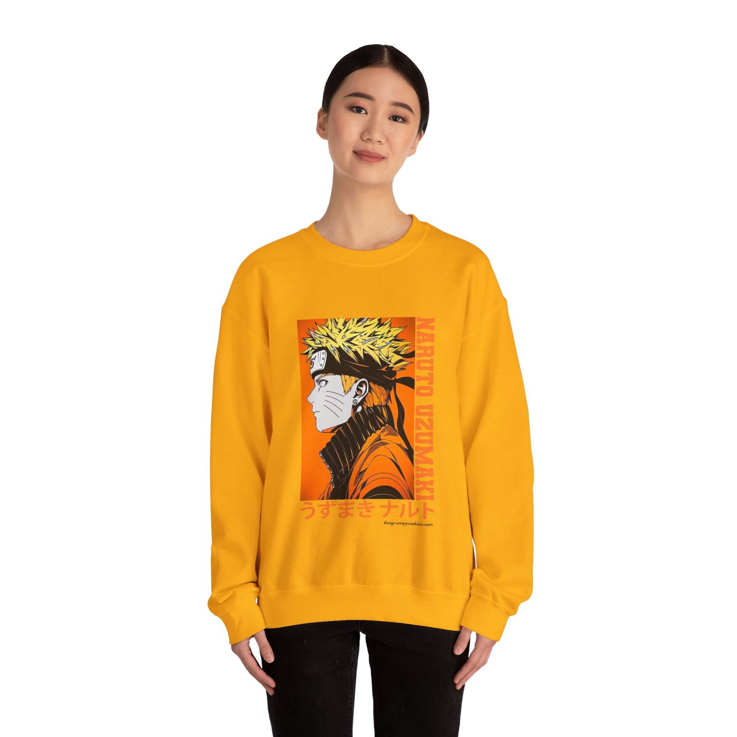 Naruto - Orange Unisex Heavy Blend™ Crewneck Sweatshirt