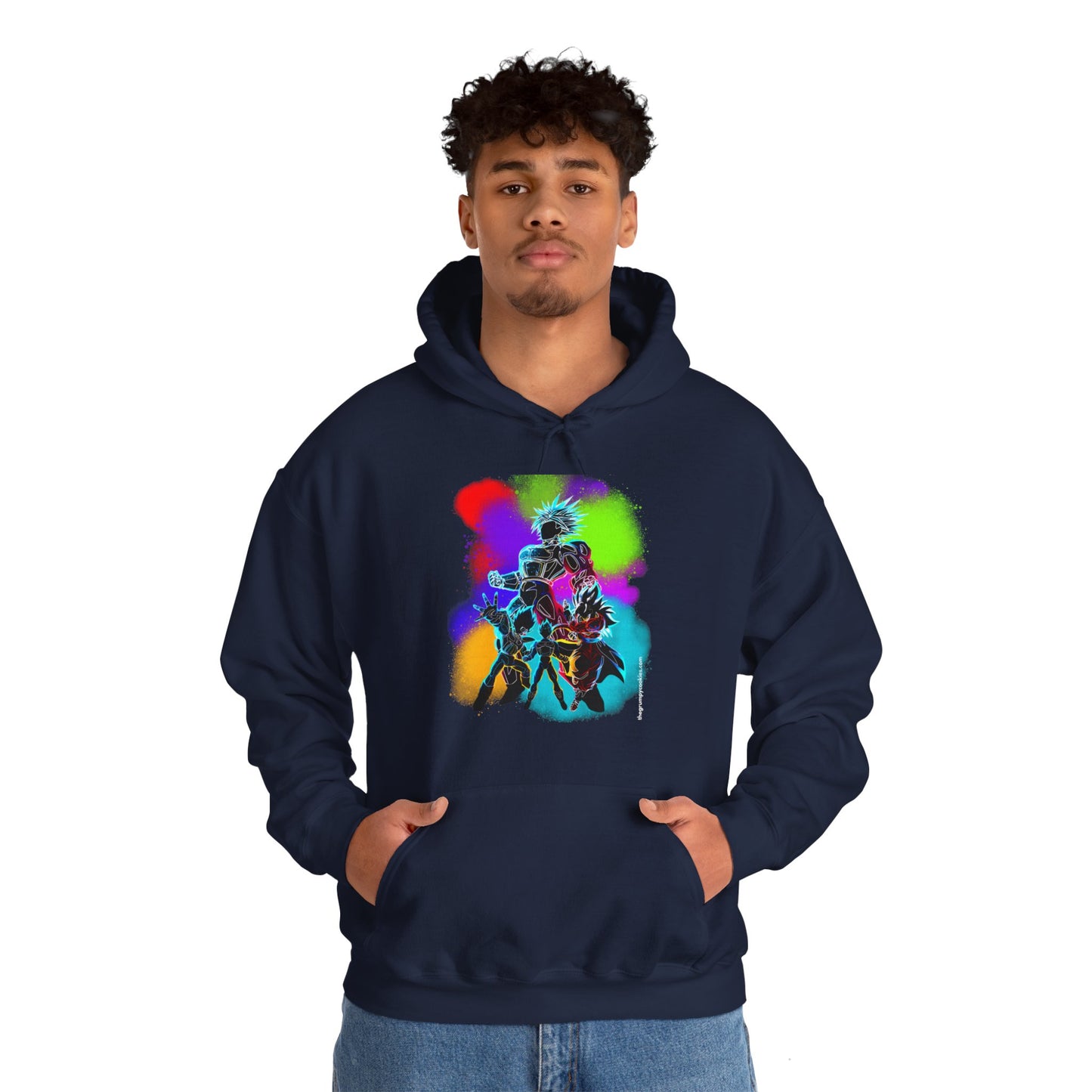 Dragon Ball - Technicolor Unisex Heavy Blend™ Hooded Sweatshirt