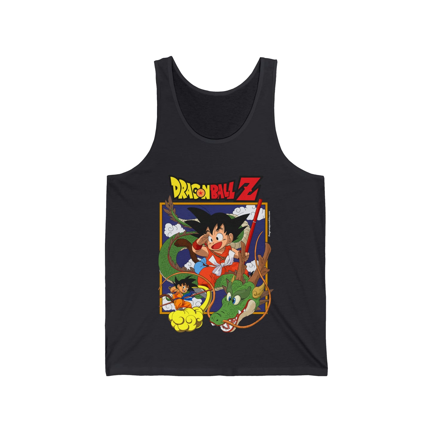 Dragon Ball - Old School DBZ Men's Jersey Tank