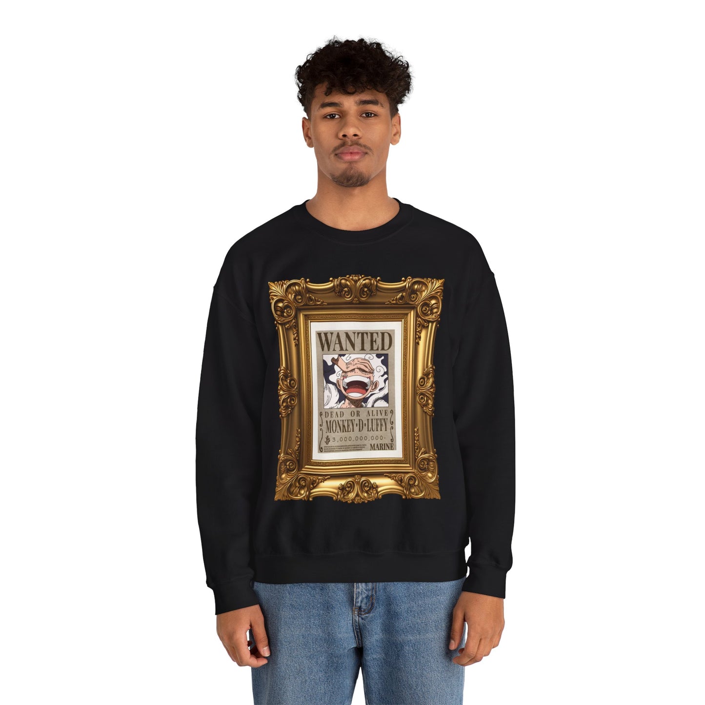 One Piece - Fine Art Luffy Unisex Heavy Blend™ Crewneck Sweatshirt