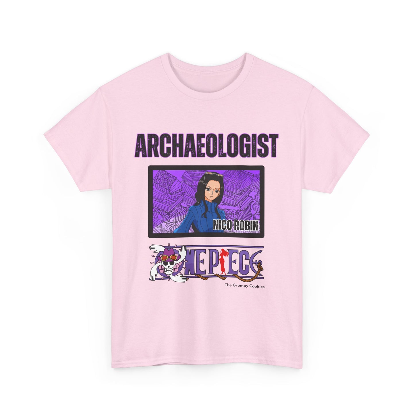One Piece - Archaeologist Robin Unisex Heavy Cotton Tee