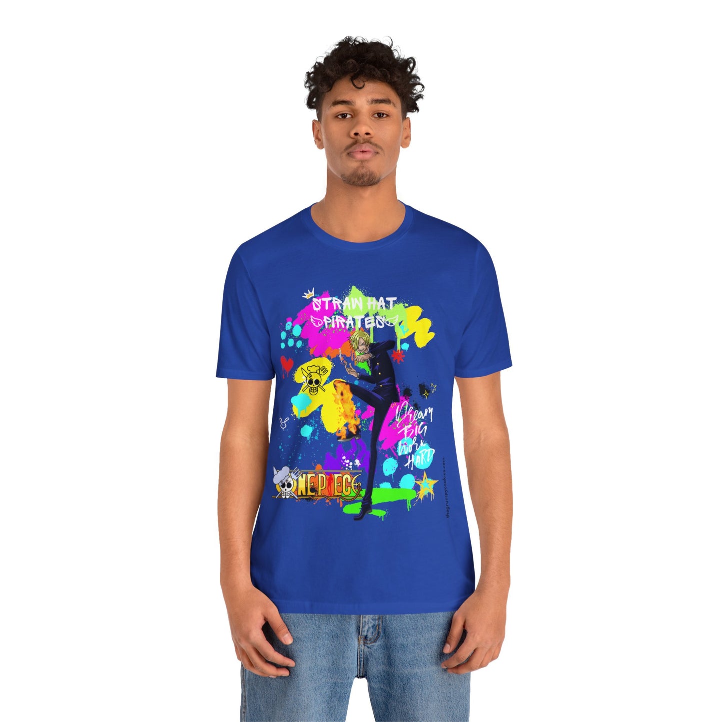 One Piece - Graffiti Sanji Unisex Jersey Short Sleeve Tee