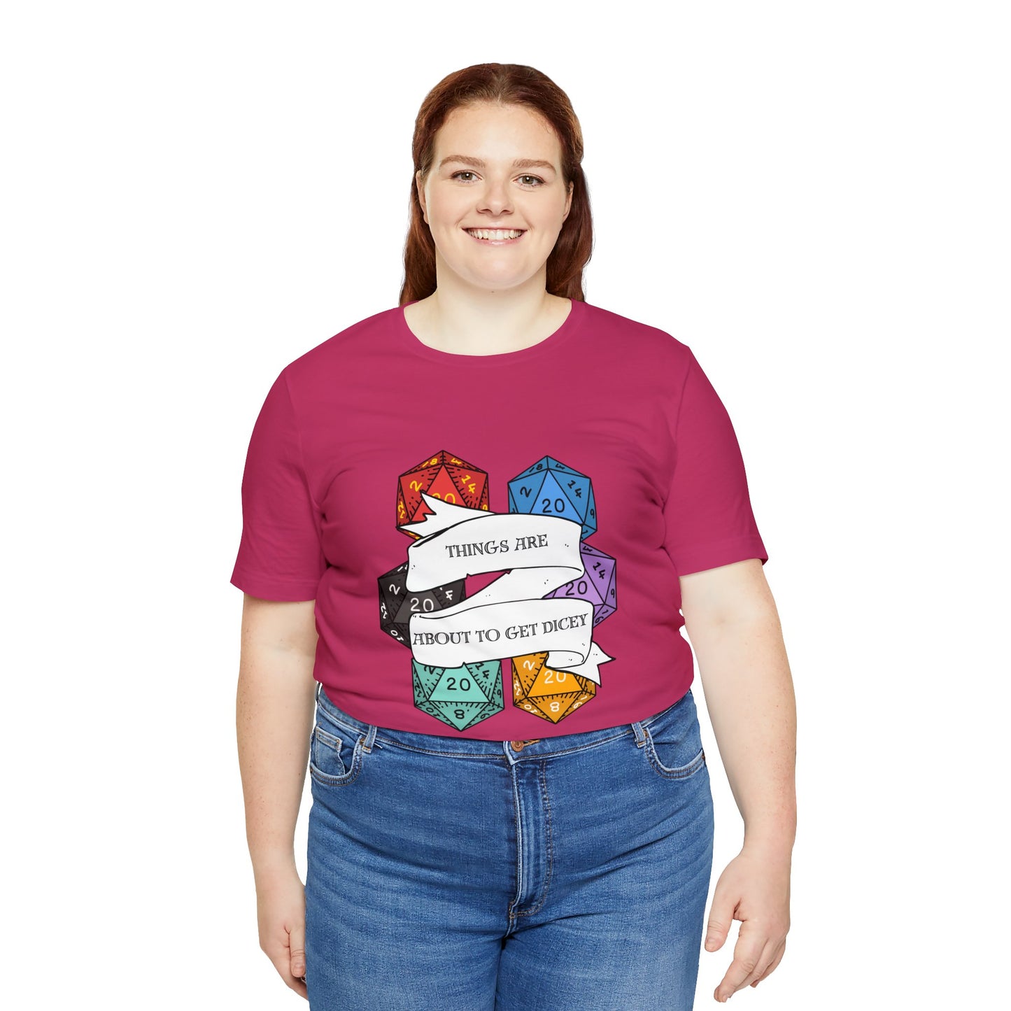 Dungeons & Dragons - Dicey Short Sleeve Tee