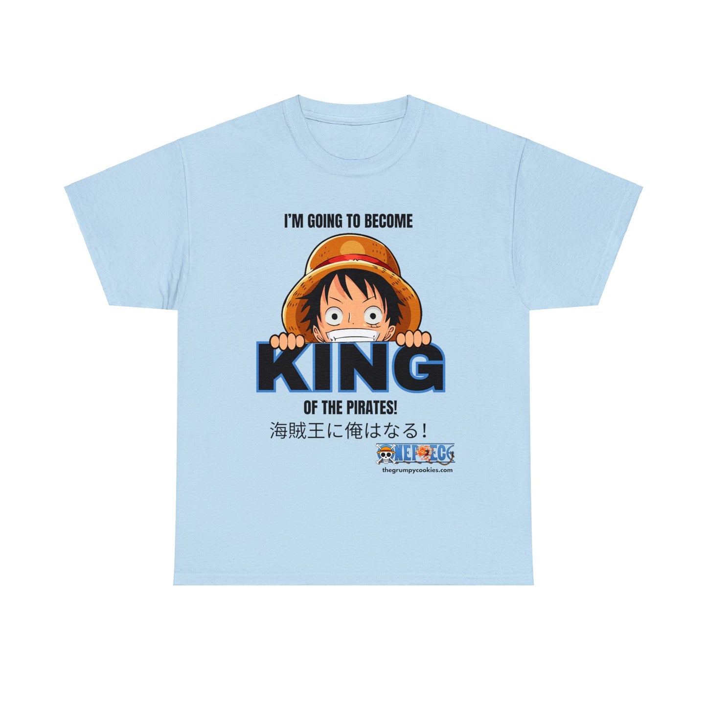 One Piece - King of the Pirates Unisex Heavy Cotton Tee