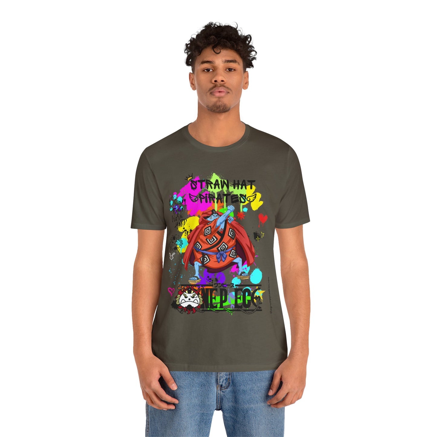 One Piece - Graffiti Jimbei Unisex Jersey Short Sleeve Tee