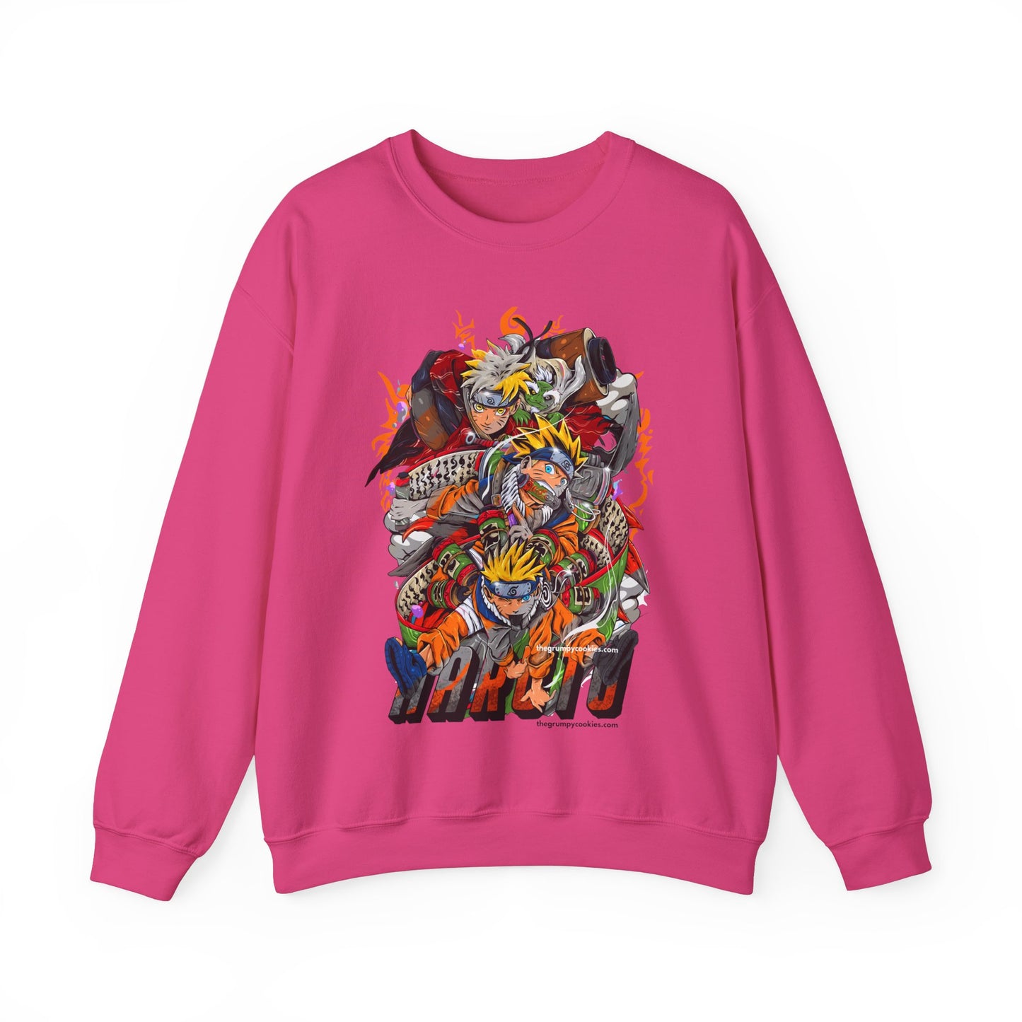 Naruto - The many faces of Naruto Unisex Heavy Blend™ Crewneck Sweatshirt