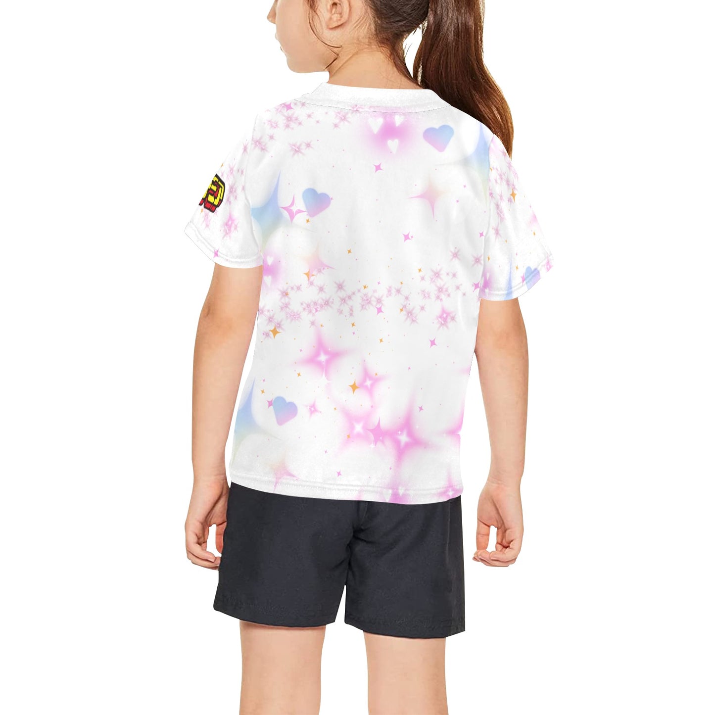 My Hero Academia - Can't Stop Won't Stop Twinkling Big Girls All Over Print Crew Neck T-Shirt