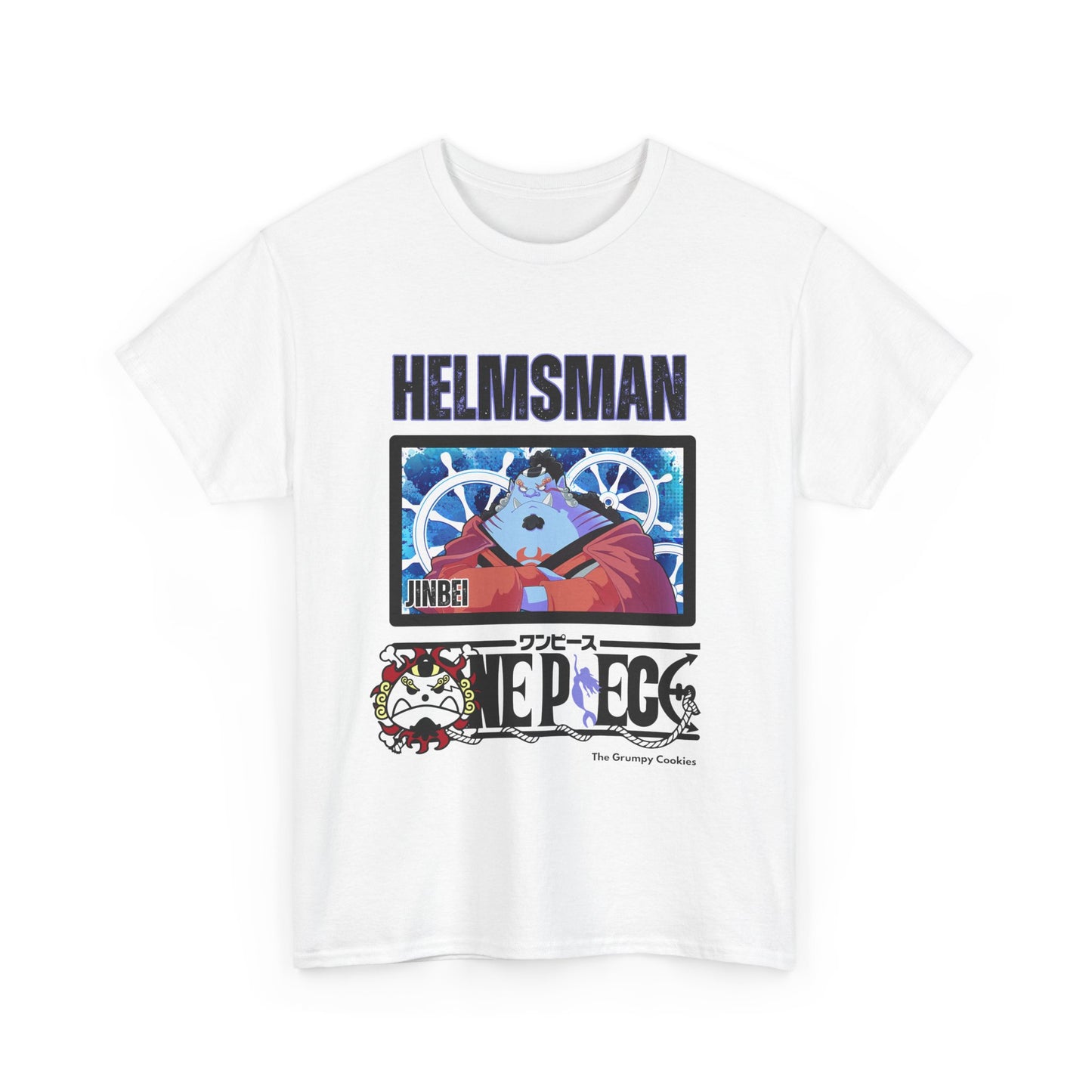One Piece - Helmsman Jimbei Unisex Heavy Cotton Tee
