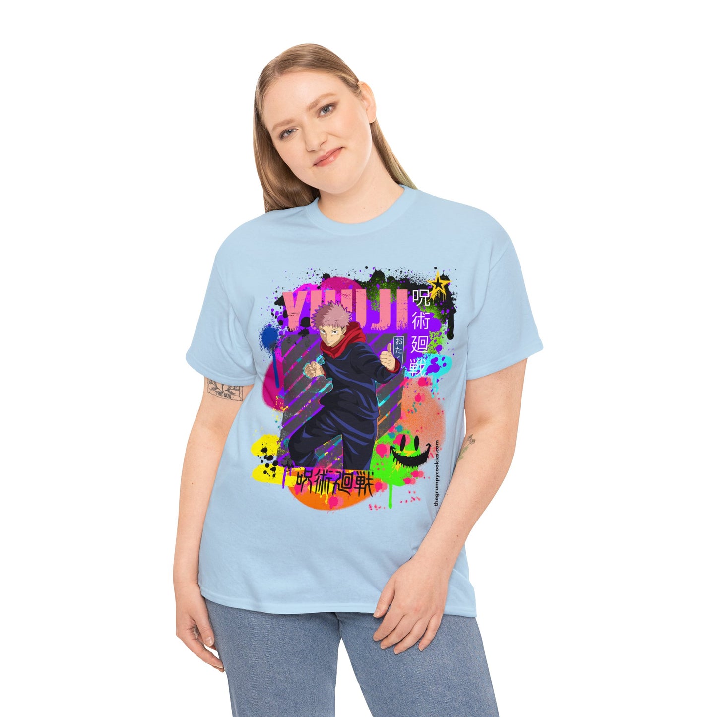 Jujutsu Kaisen - Yuji Says Bring It Unisex Heavy Cotton Tee