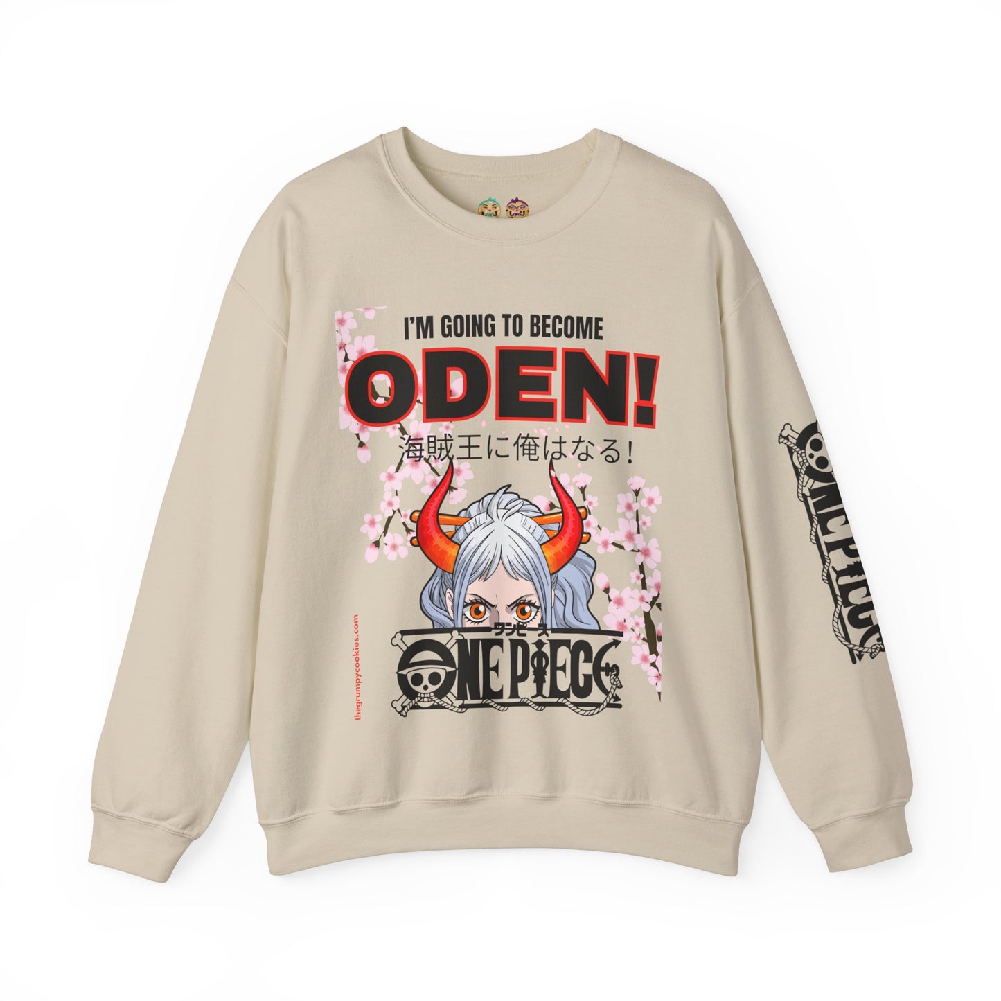 One Piece - I Will Be Oden Unisex Heavy Blend™ Crewneck Sweatshirt