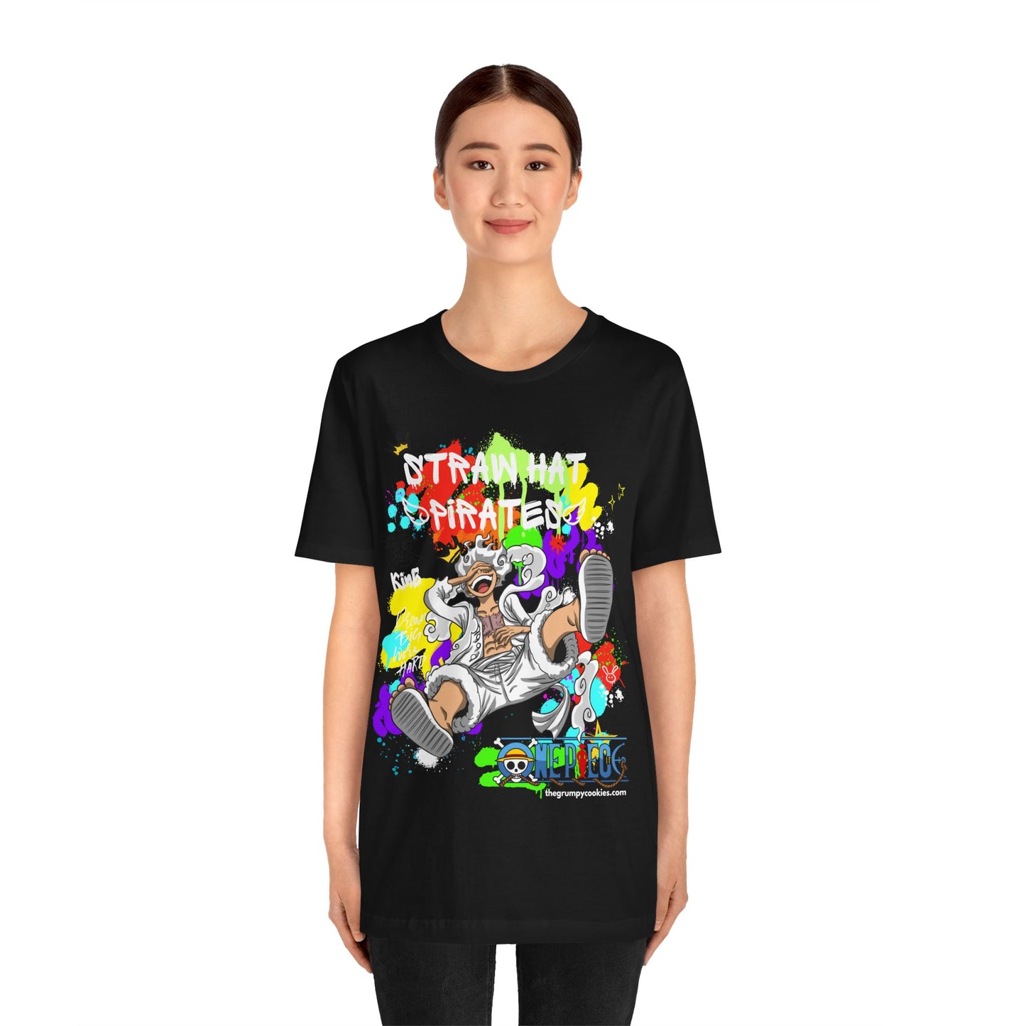 One Piece - Graffiti Luffy Unisex Jersey Short Sleeve Tee