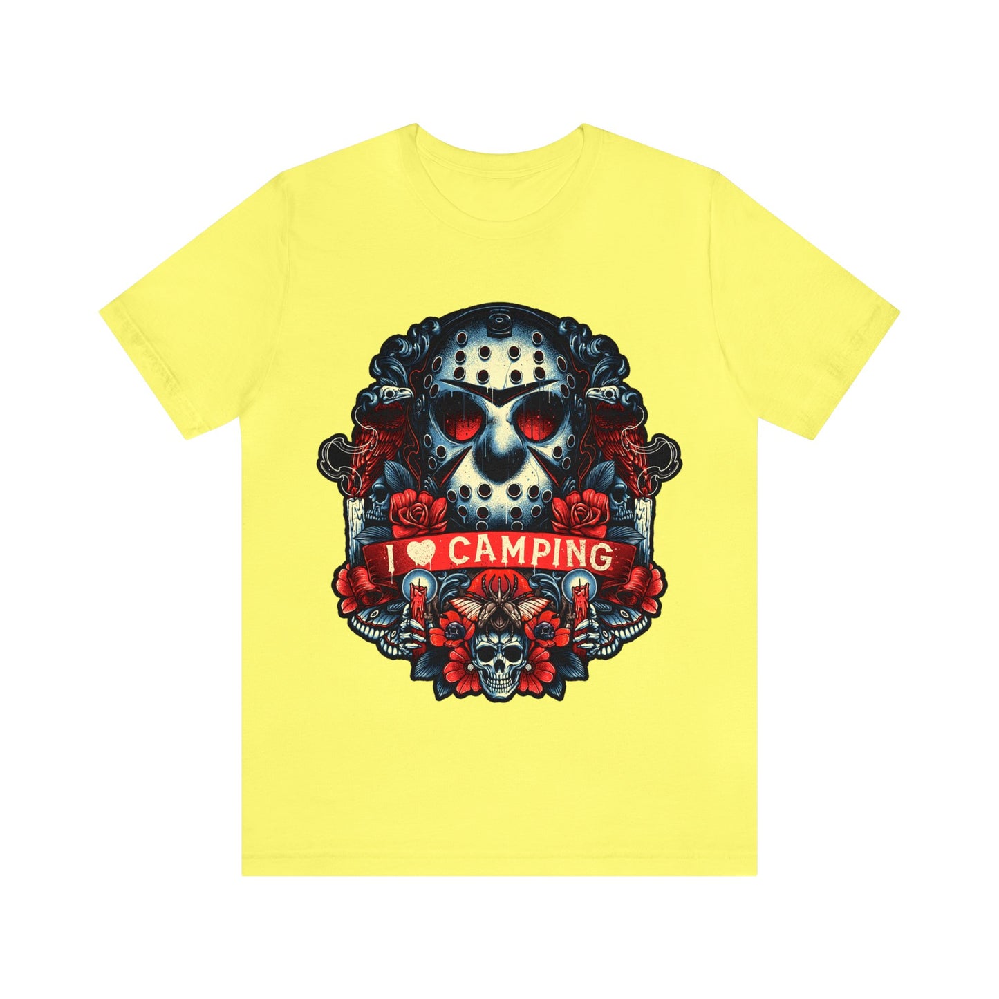 Friday the 13th - I Heart Camping Short Sleeve Tee